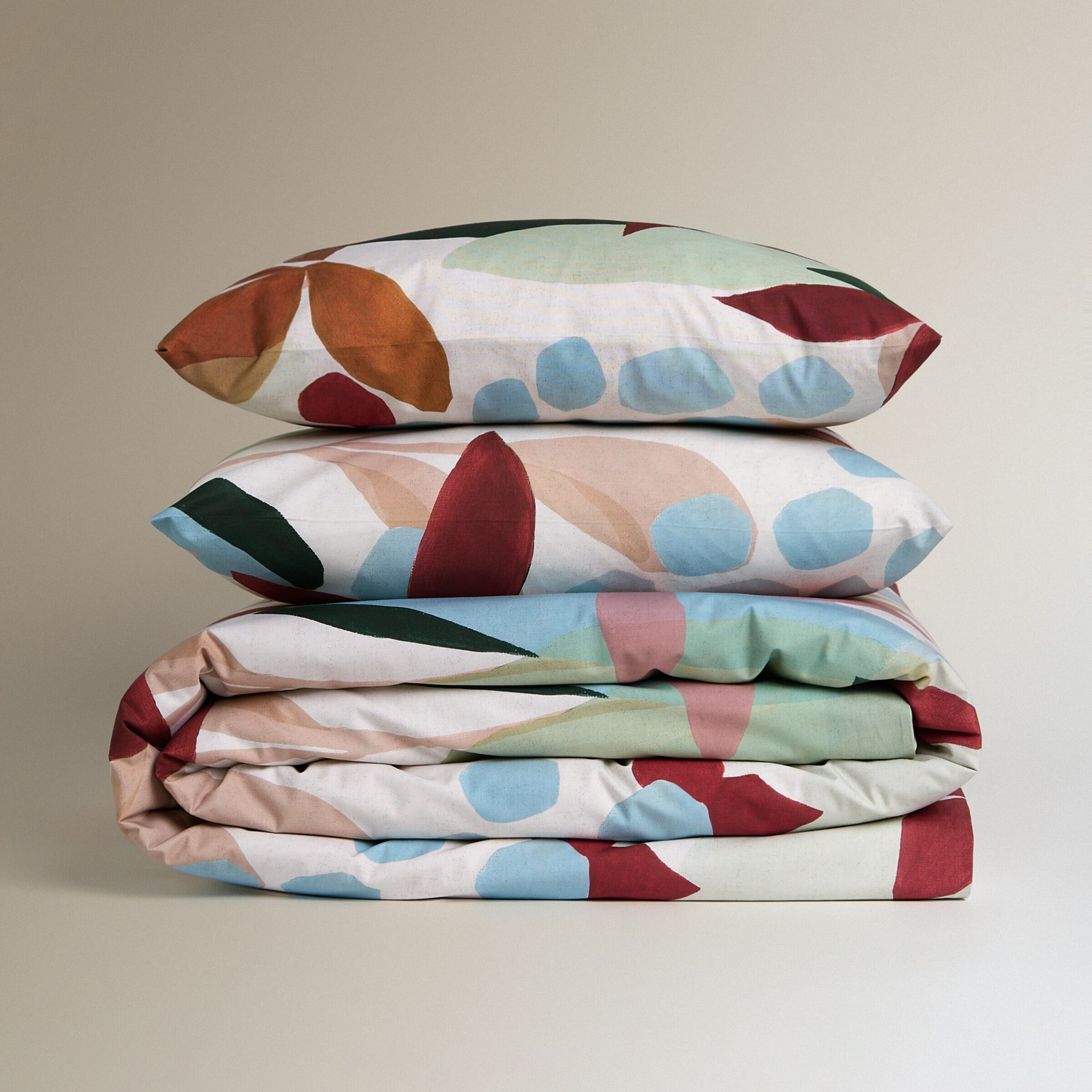 Conjunto de Capa de Edredão de Algodão Hove Multicolor-6