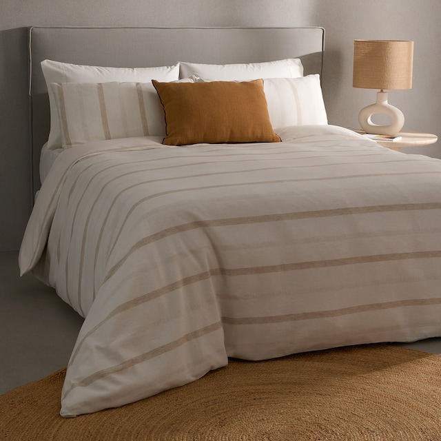 Imagem 0 de Conjunto de Capa de Edredão de Algodão e Linho Zane