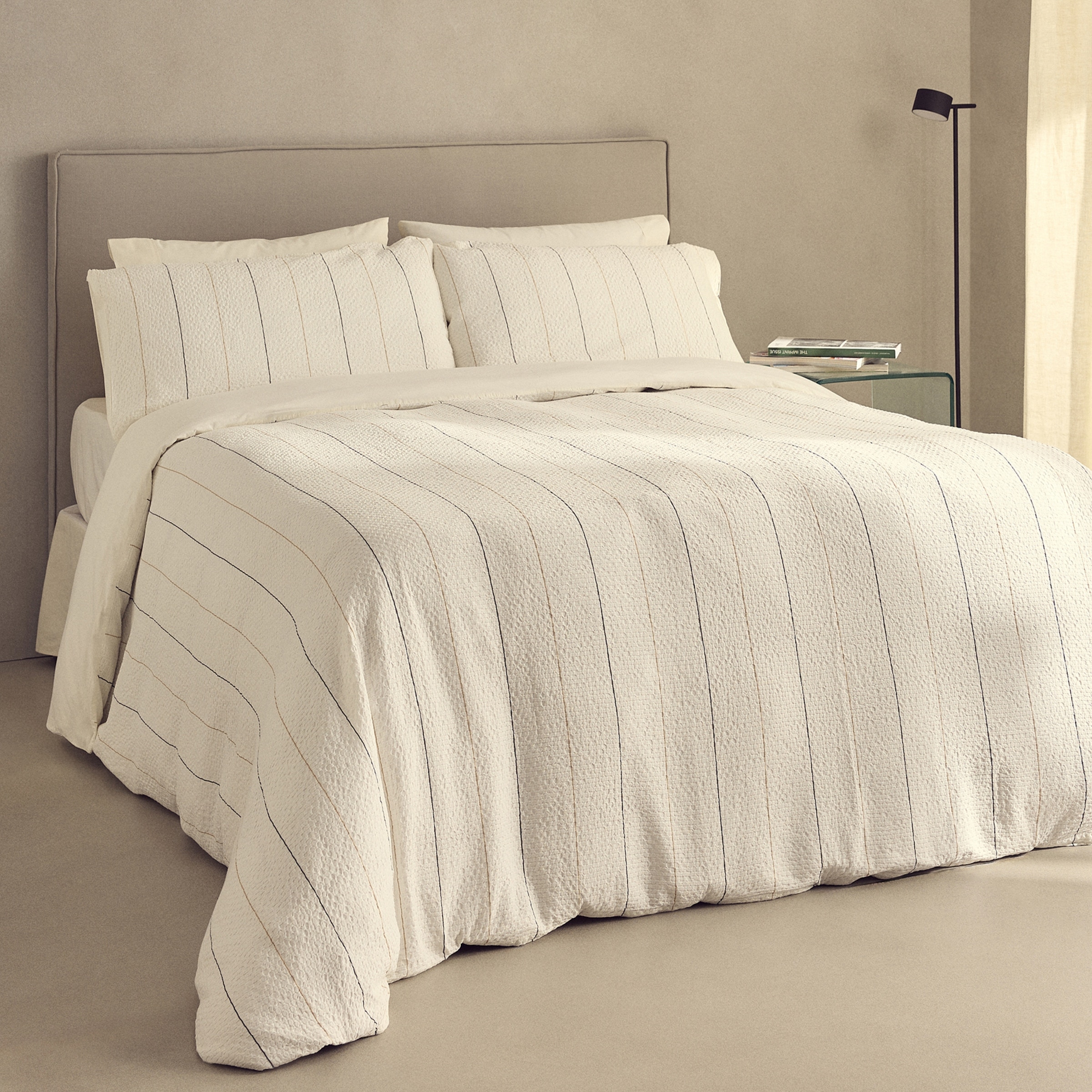 Imagem 0 de Conjunto de Capa de Edredão de Algodão Ione