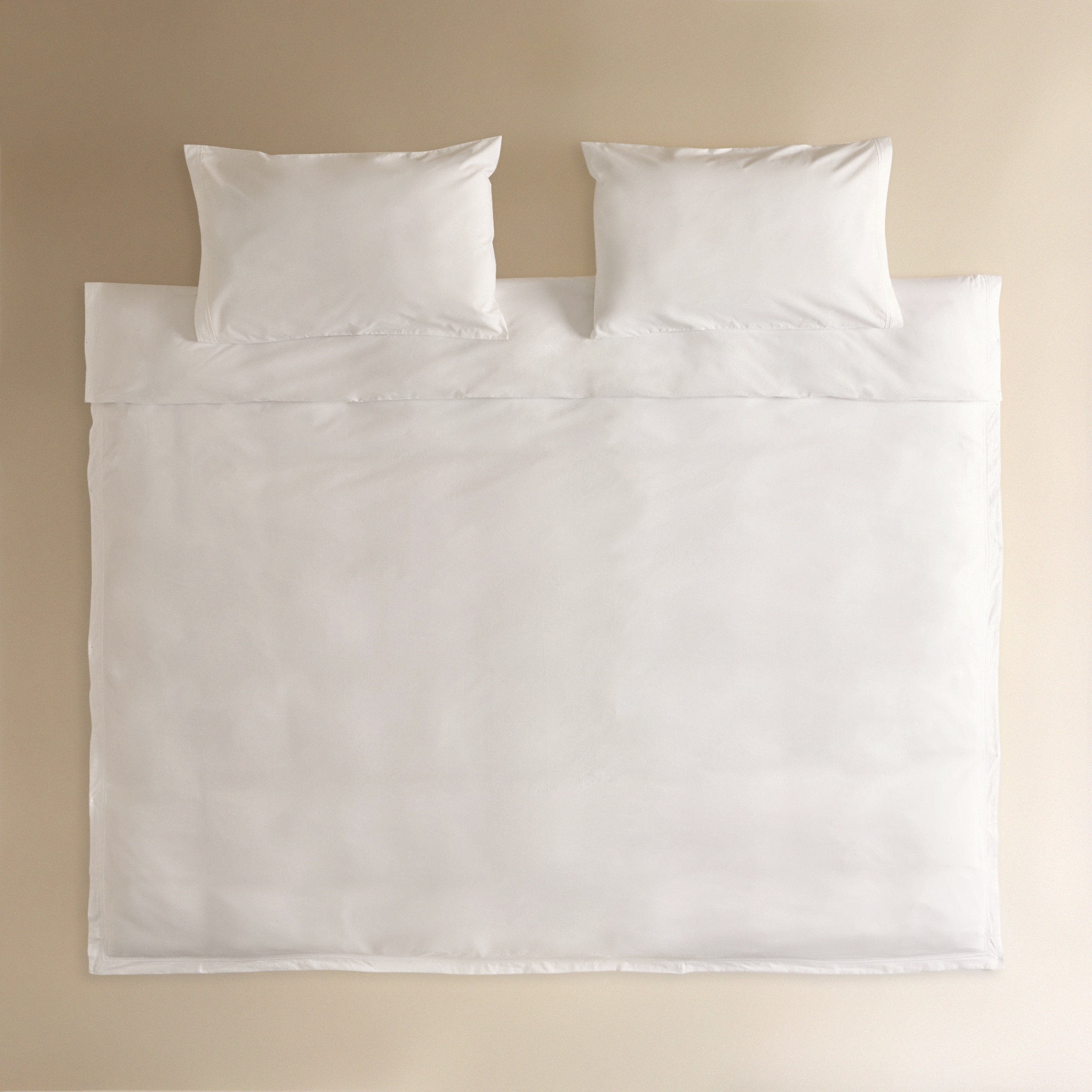 Juego de funda nórdica percal algodón egipcio 400 hilos Hotel El Corte Inglés - Blanco Cama 90 cm Blanco-2