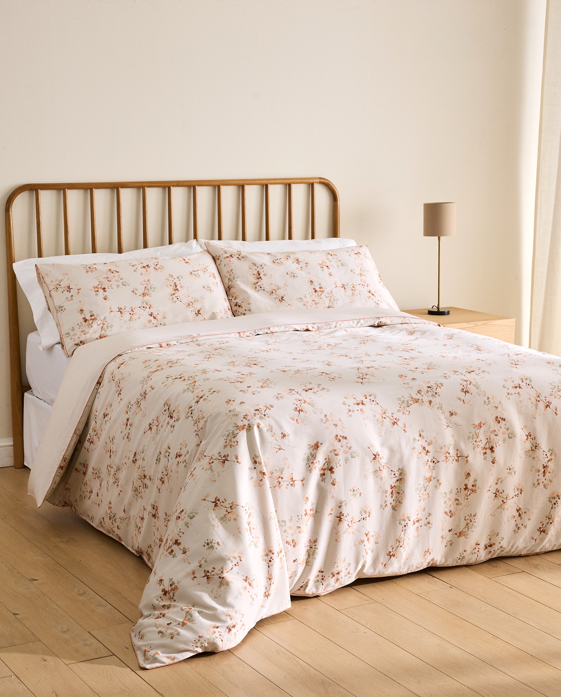 Conjunto de Capa de Edredão de Algodão Terrain Multicolor-1