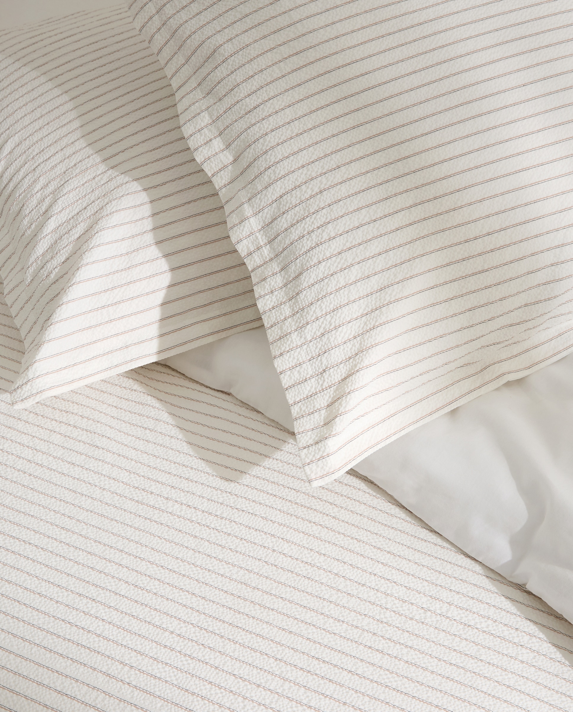 Juego de funda nórdica algodón Duna - Beige Cama 135 cm Beige-4