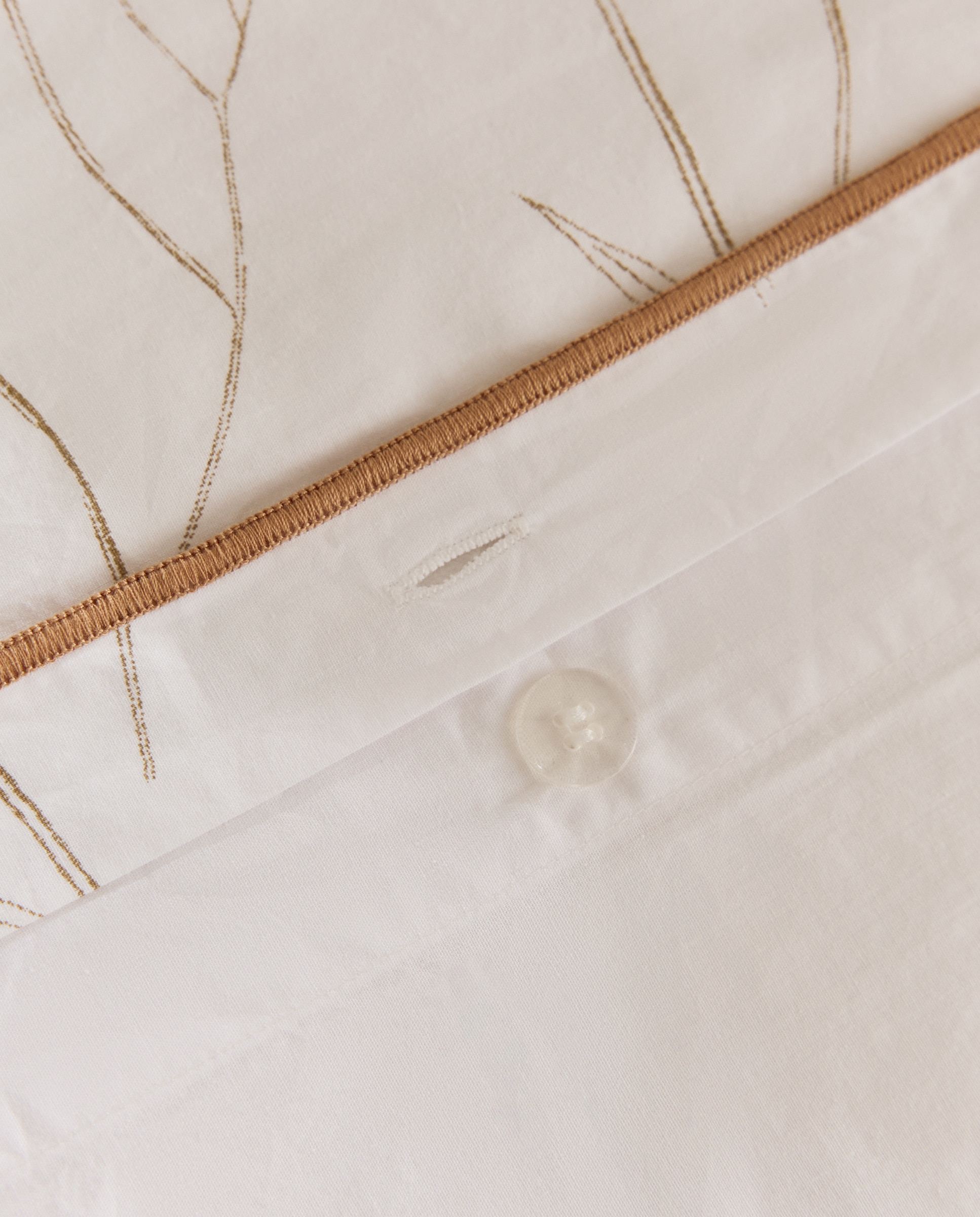 Juego de funda nórdica algodón Clay - Blanco Cama 90 cm Blanco-5