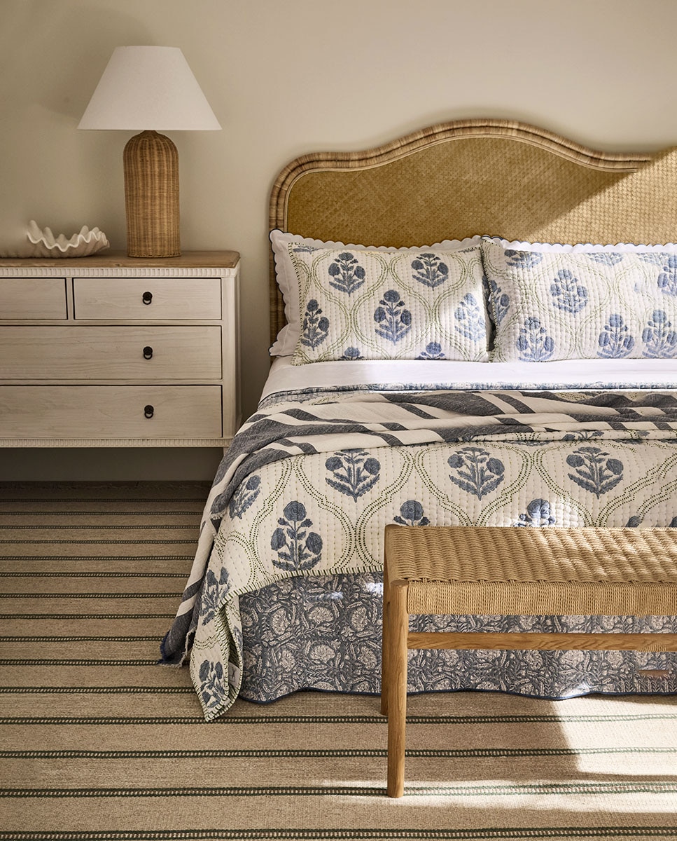 Coleção de roupa de cama Le Ciel azul 1