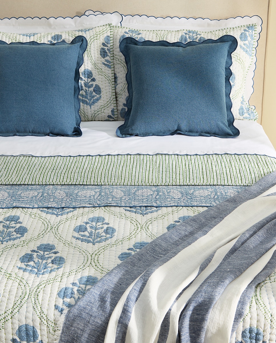 Coleção de roupa de cama Le Ciel azul 2