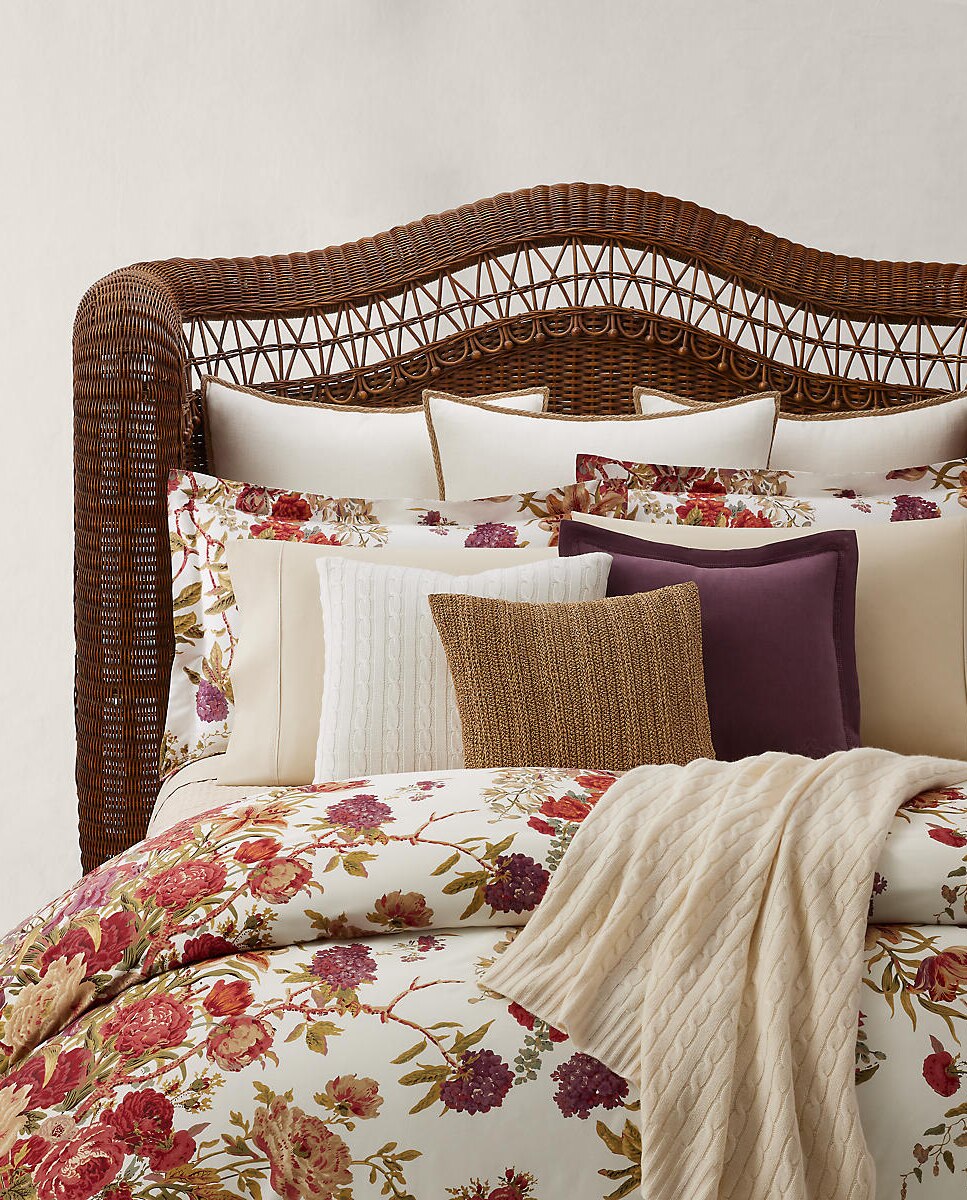 Ralph Lauren - Colección de cama Corabelle.