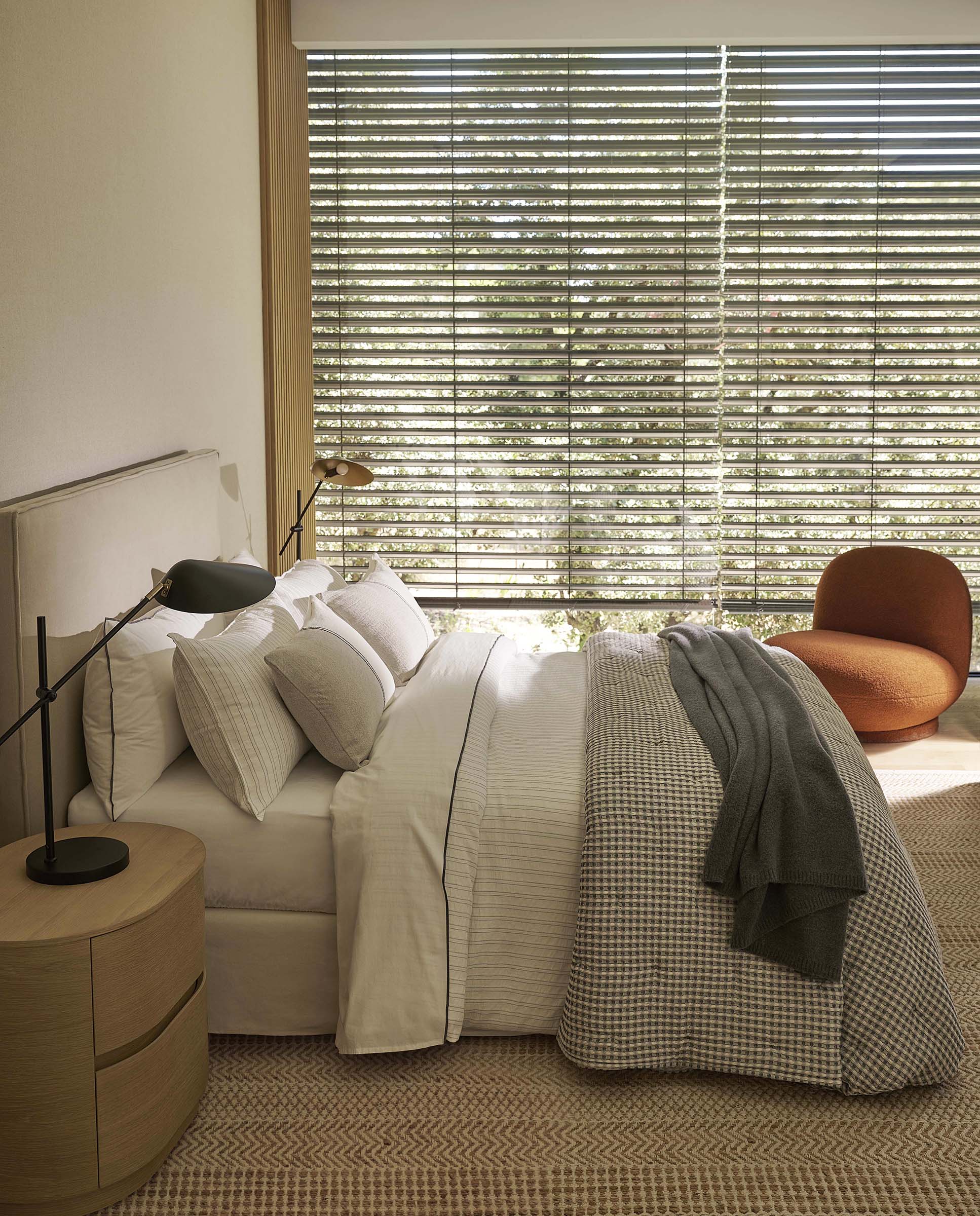 Colección de cama Evan gris 1