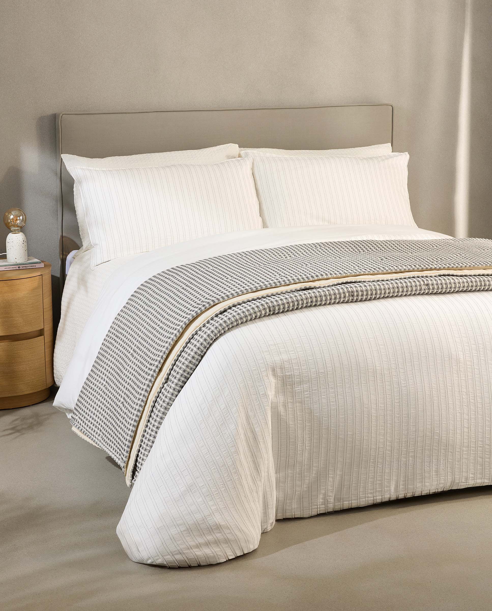 Colección de cama Evan gris 2