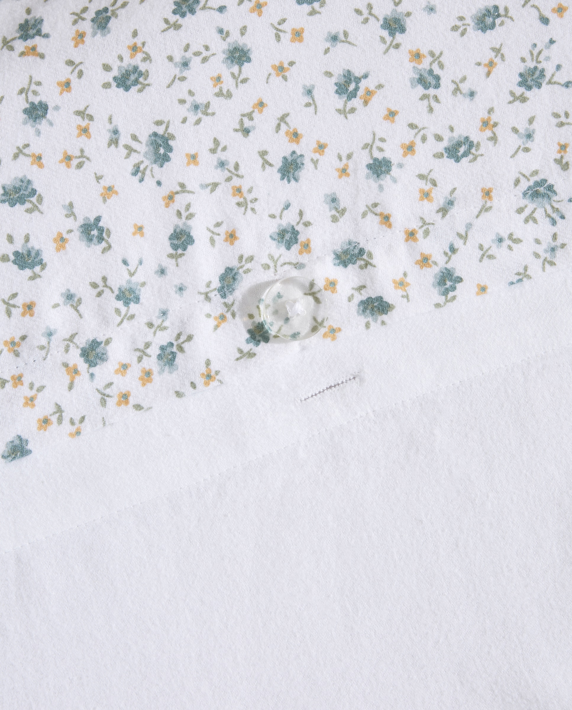 Juego de funda nórdica franela Blanche - Azul Cama 105 cm Azul-5