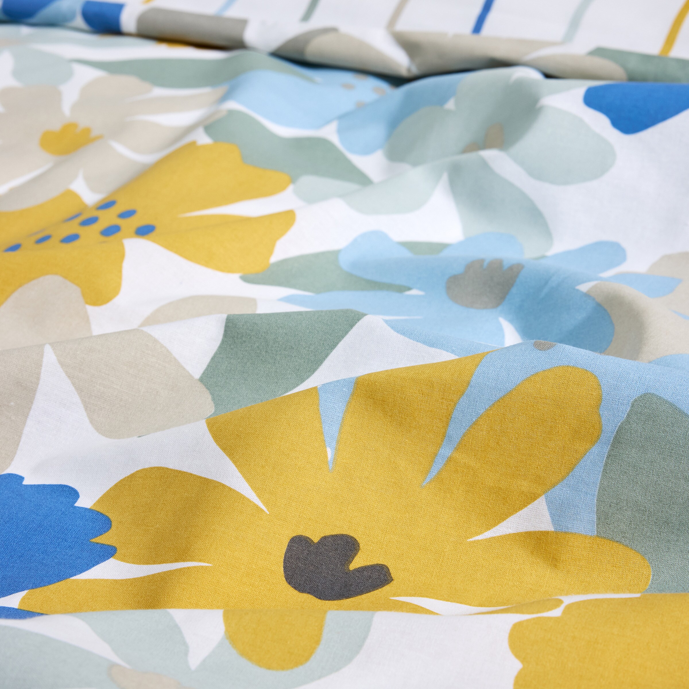 Conjunto de Capa de Edredão em Algodão Finn Multicolor-5