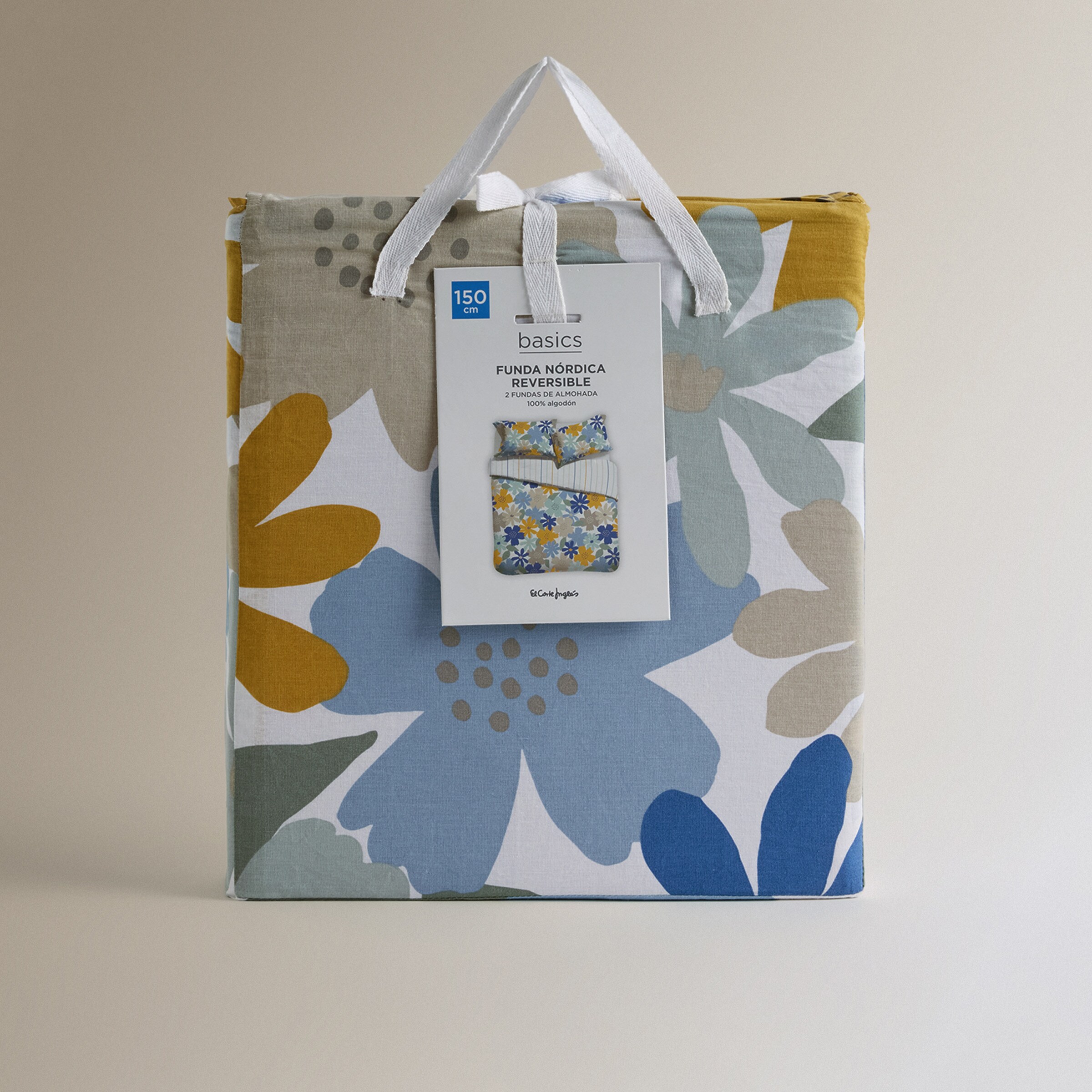 Conjunto de Capa de Edredão em Algodão Finn Multicolor-8