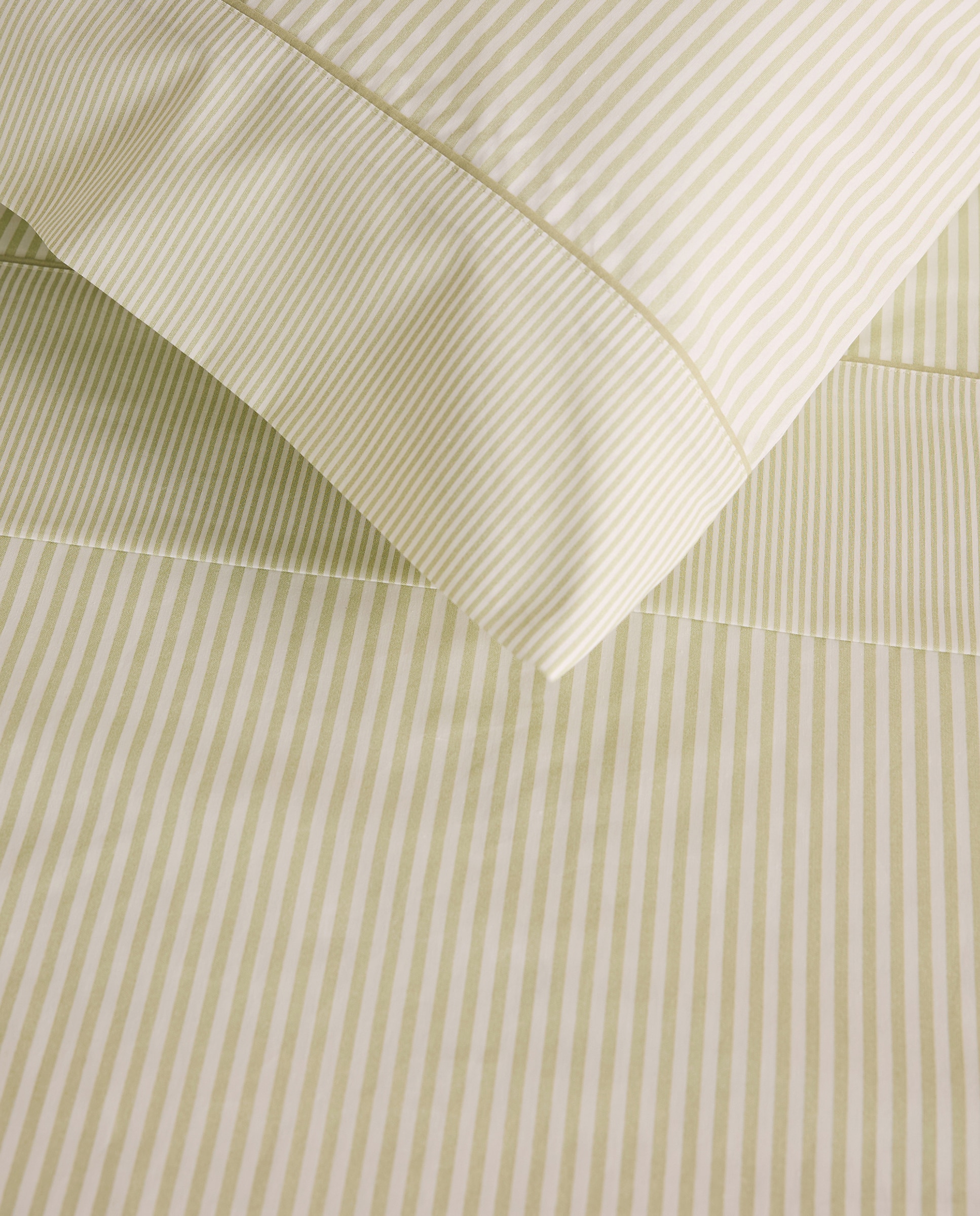 Juego de sábanas algodón Robin - Verde Cama 90 cm Verde-3