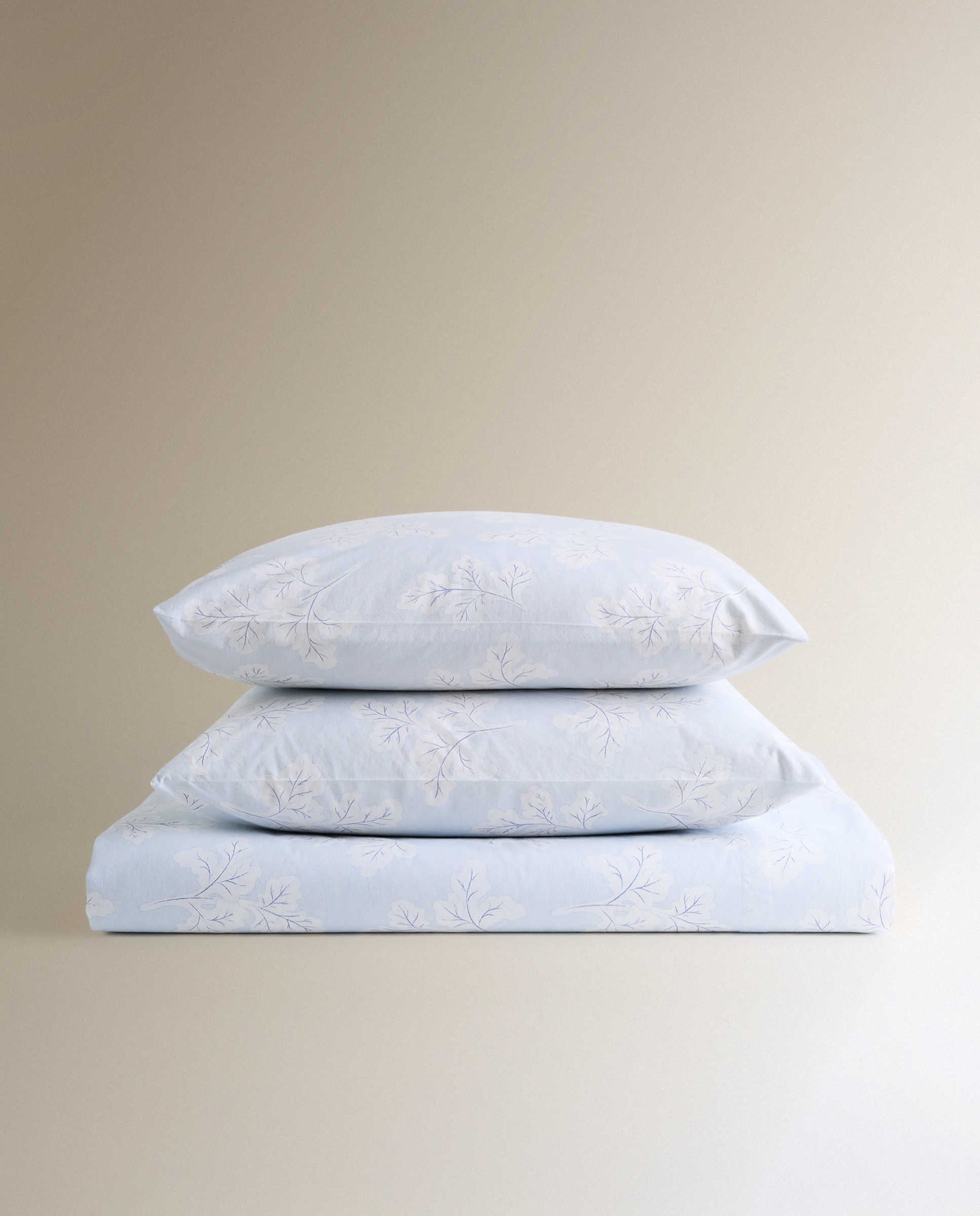 Conjunto de Lençóis de Algodão Laurus Azul-5