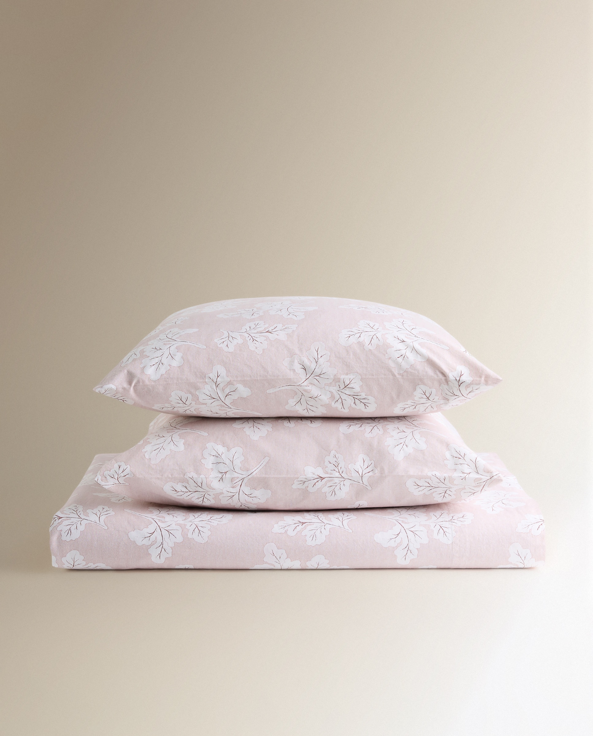 Conjunto de Lençóis de Algodão Laurus Rosa-5