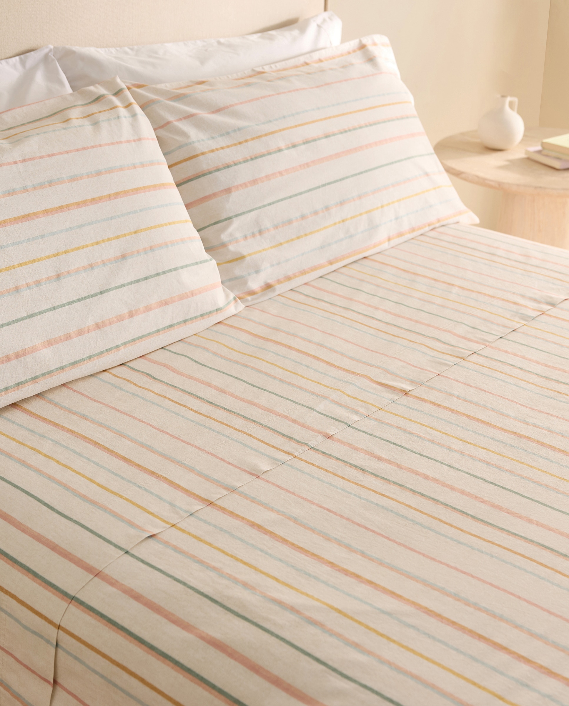 Imagem 0 de Conjunto de Lençóis de Algodão Ethel