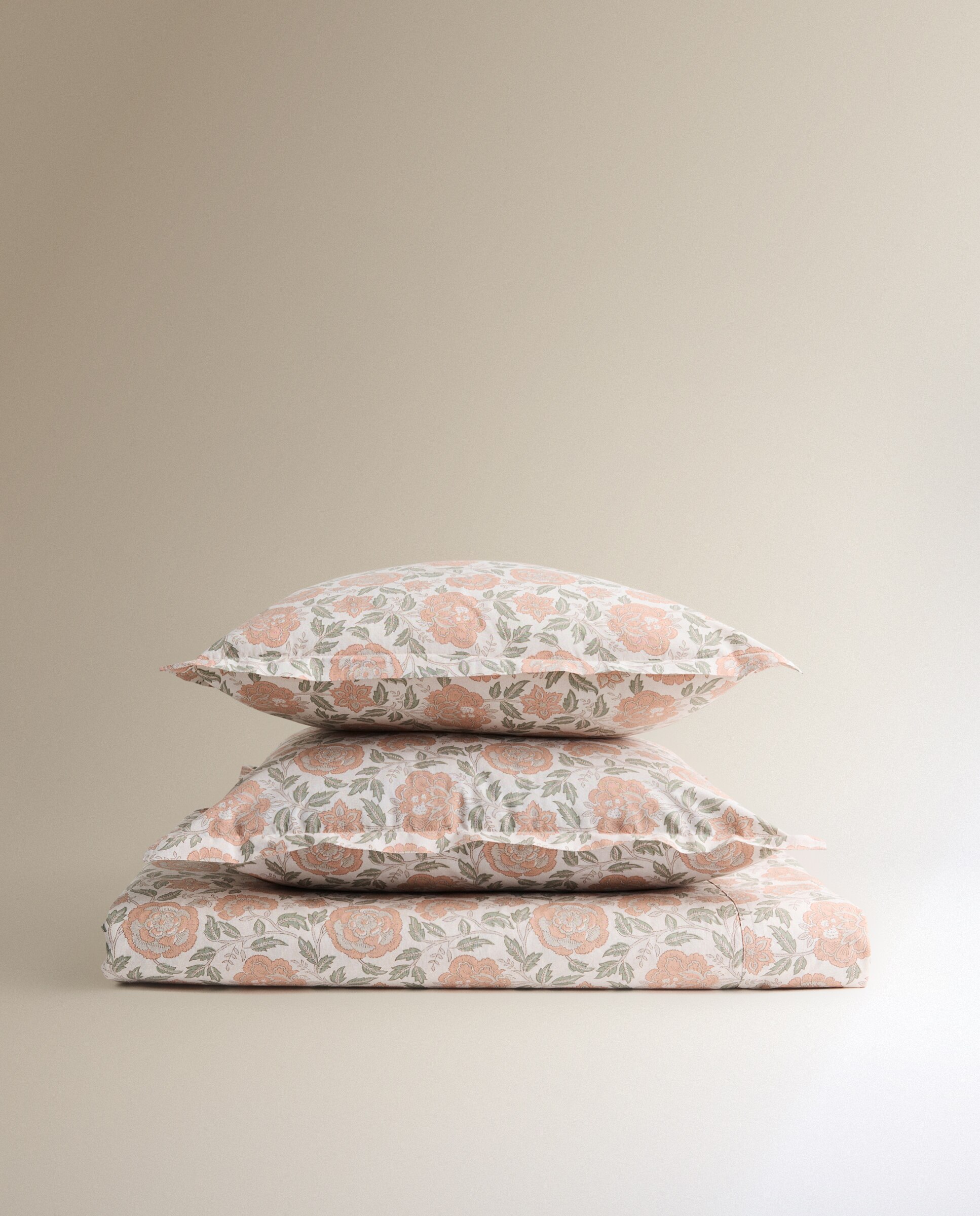 Juego de sábanas algodón percal Liliam - Caldero Cama 90 cm Caldero-5