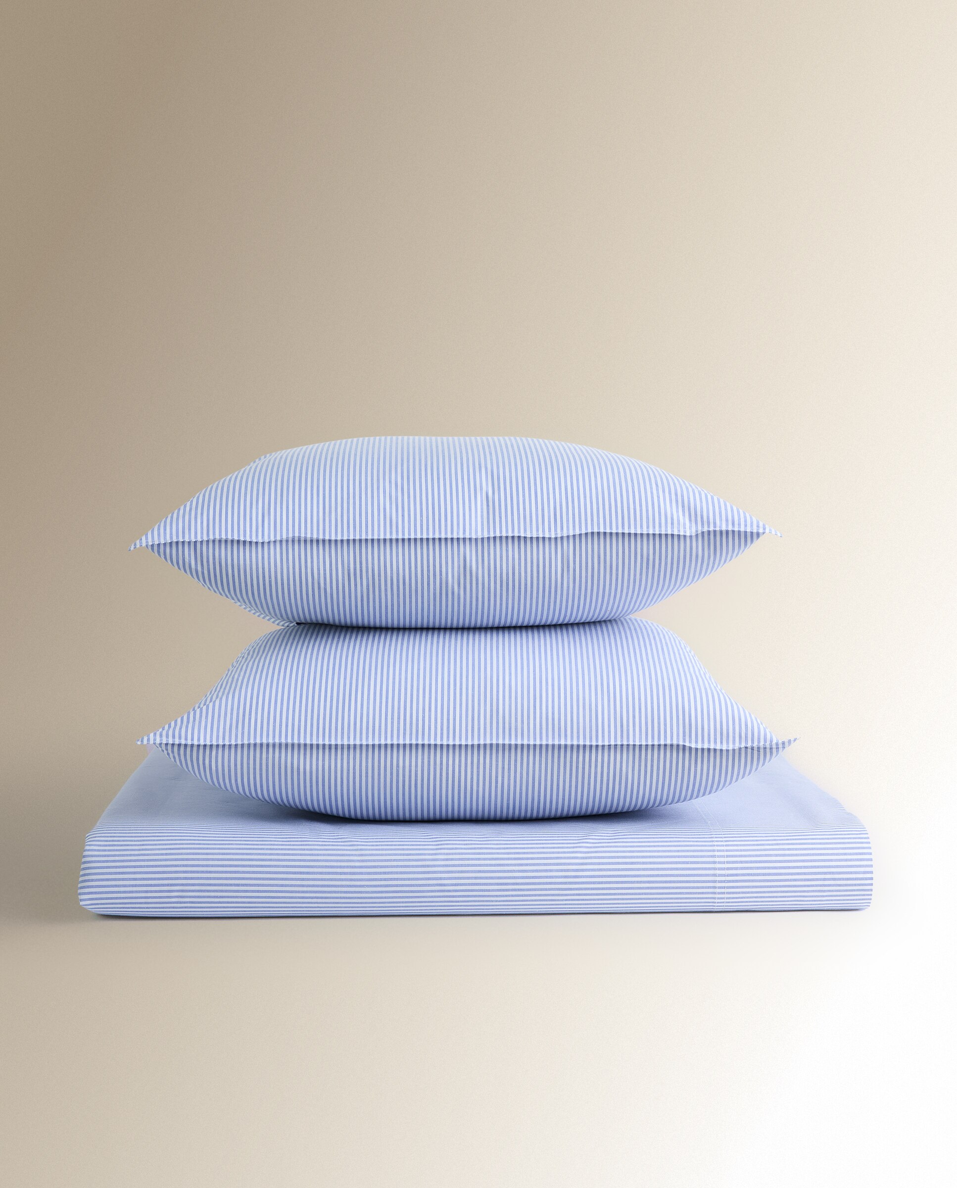 Juego de sábanas algodón Oxford - Azul Cama 105 cm Azul-5