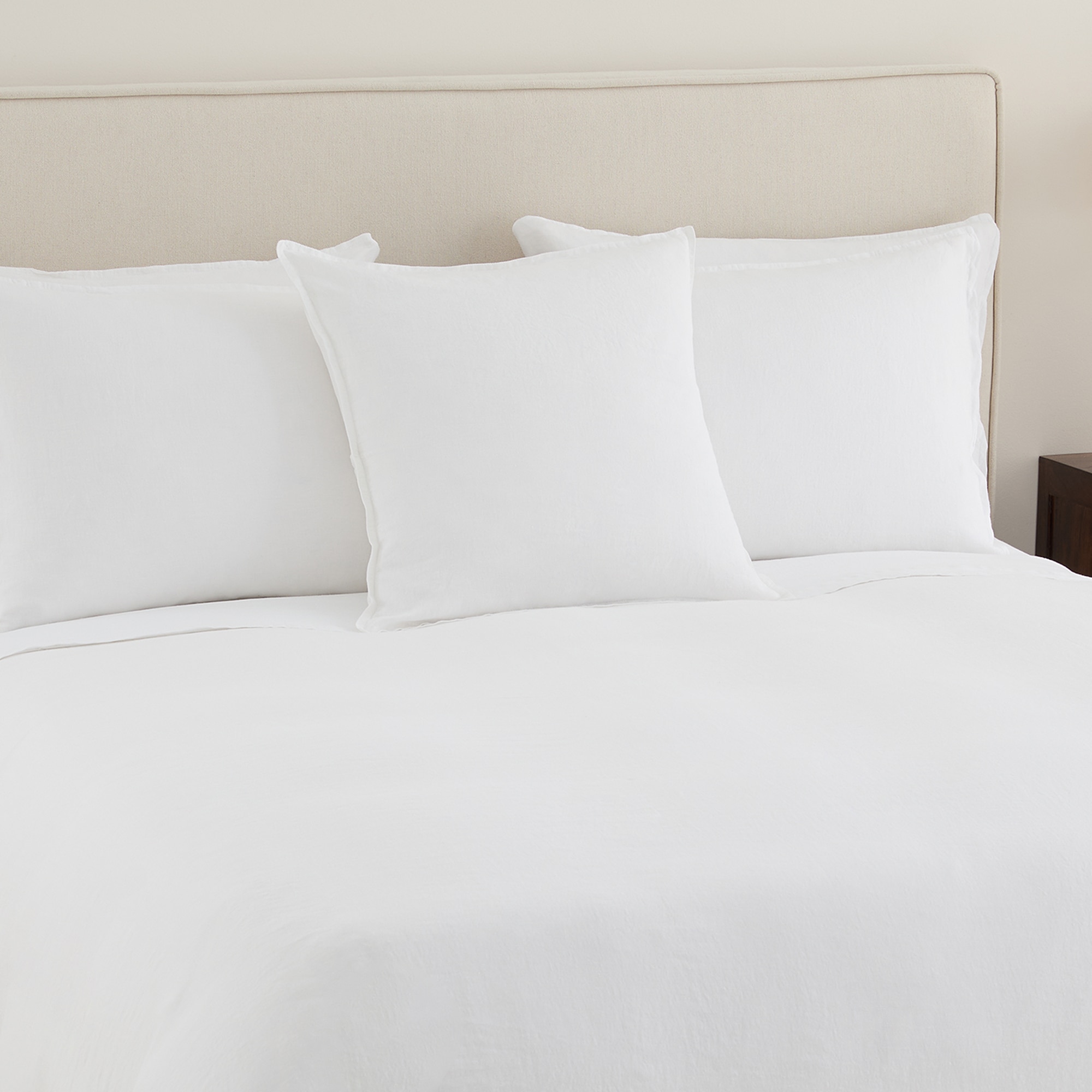 Conjunto de Lençóis de Linho Room Branco-5