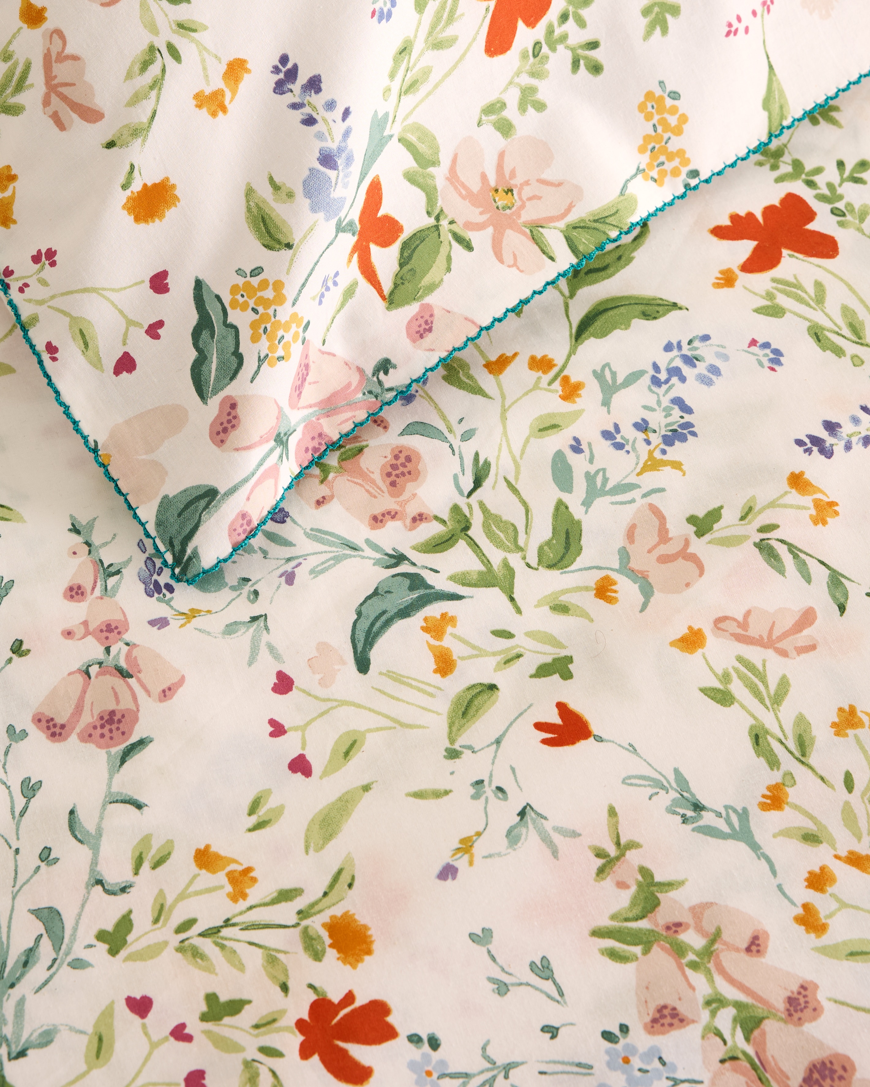 Conjunto de Lençóis de Algodão Cecile Multicolor-3