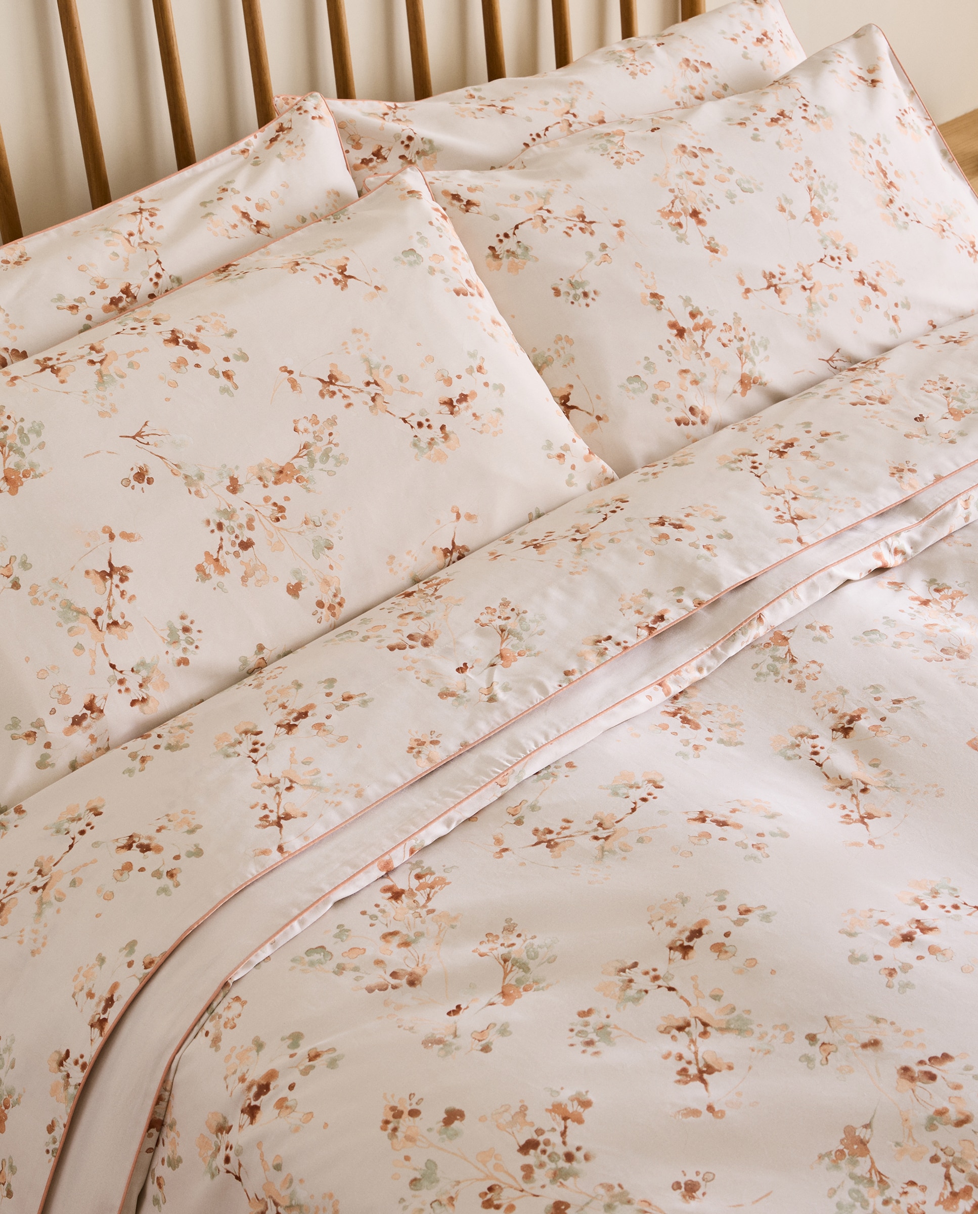 Conjunto de Lençóis de Algodão Acetinado Terrain Multicolor-4