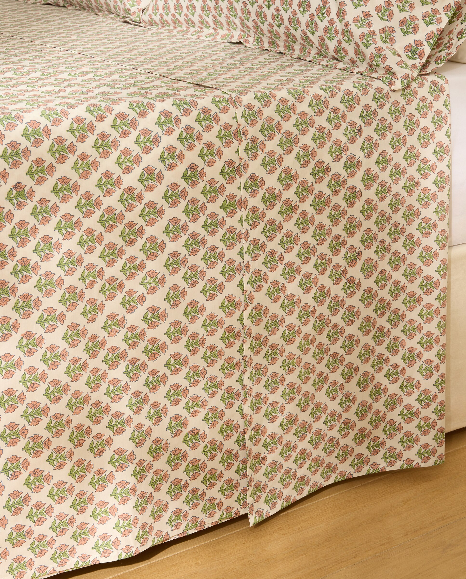 Conjunto de Lençóis de Algodão Le Ciel Rosa-2