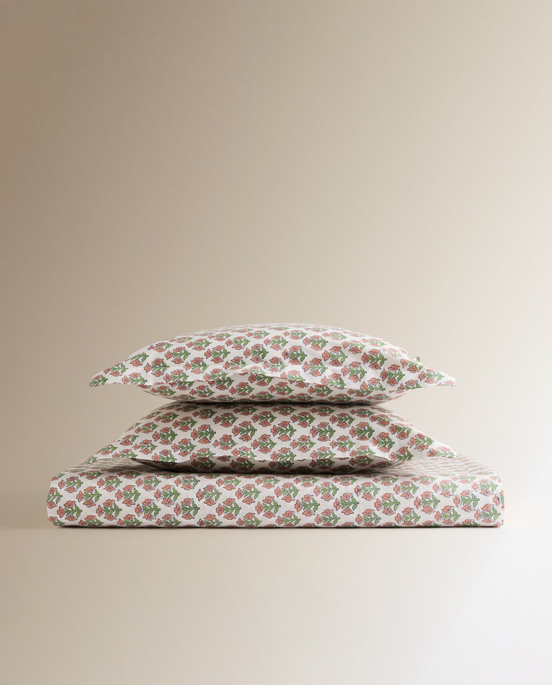 Conjunto de Lençóis de Algodão Le Ciel Rosa-4