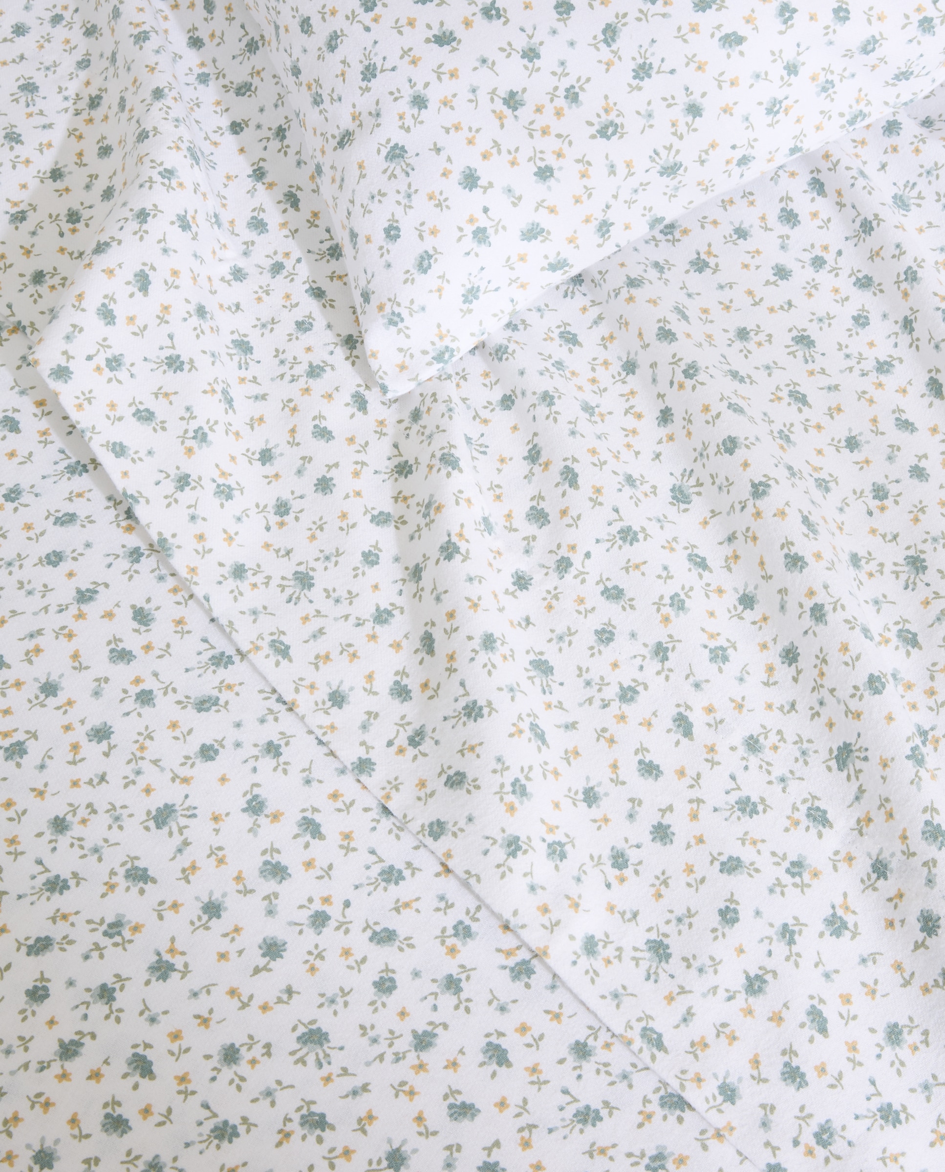 Juego de sábanas franela Blanche - Azul Cama 105 cm Azul-3