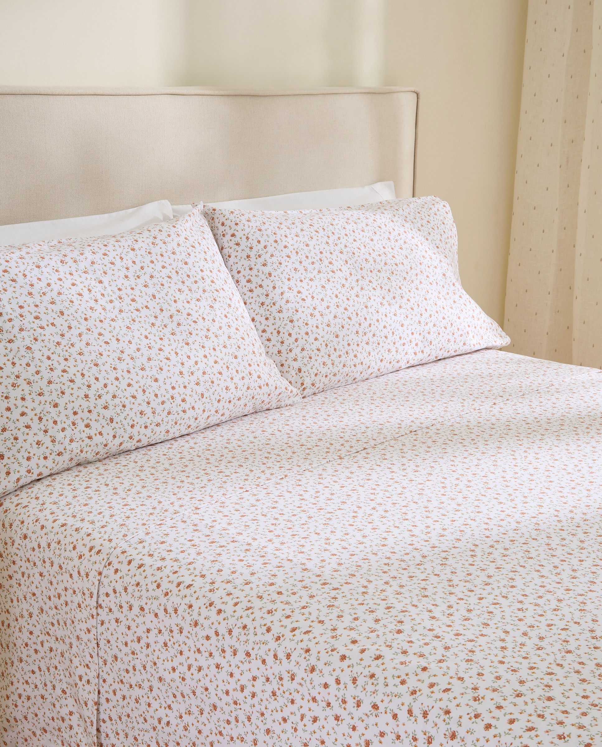 Juego de sábanas franela Blanche - Caldero Cama 105 cm Caldero-1