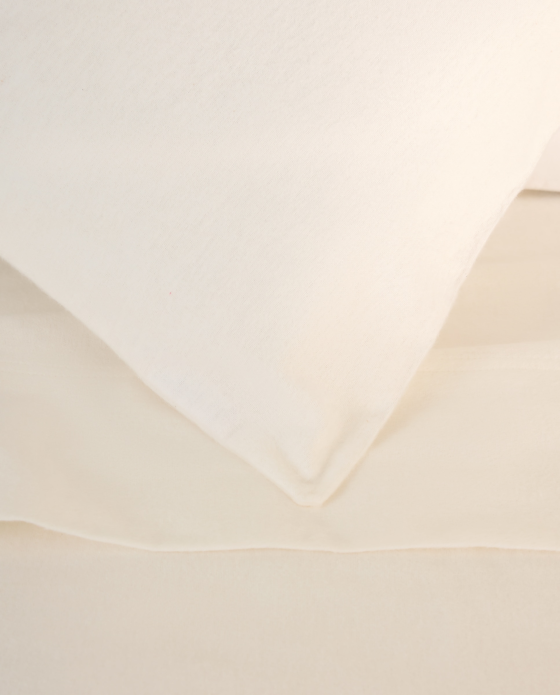 Imagen 3 de Juego de sábanas franela Everest - Blanco Cama 90 cm Blanco