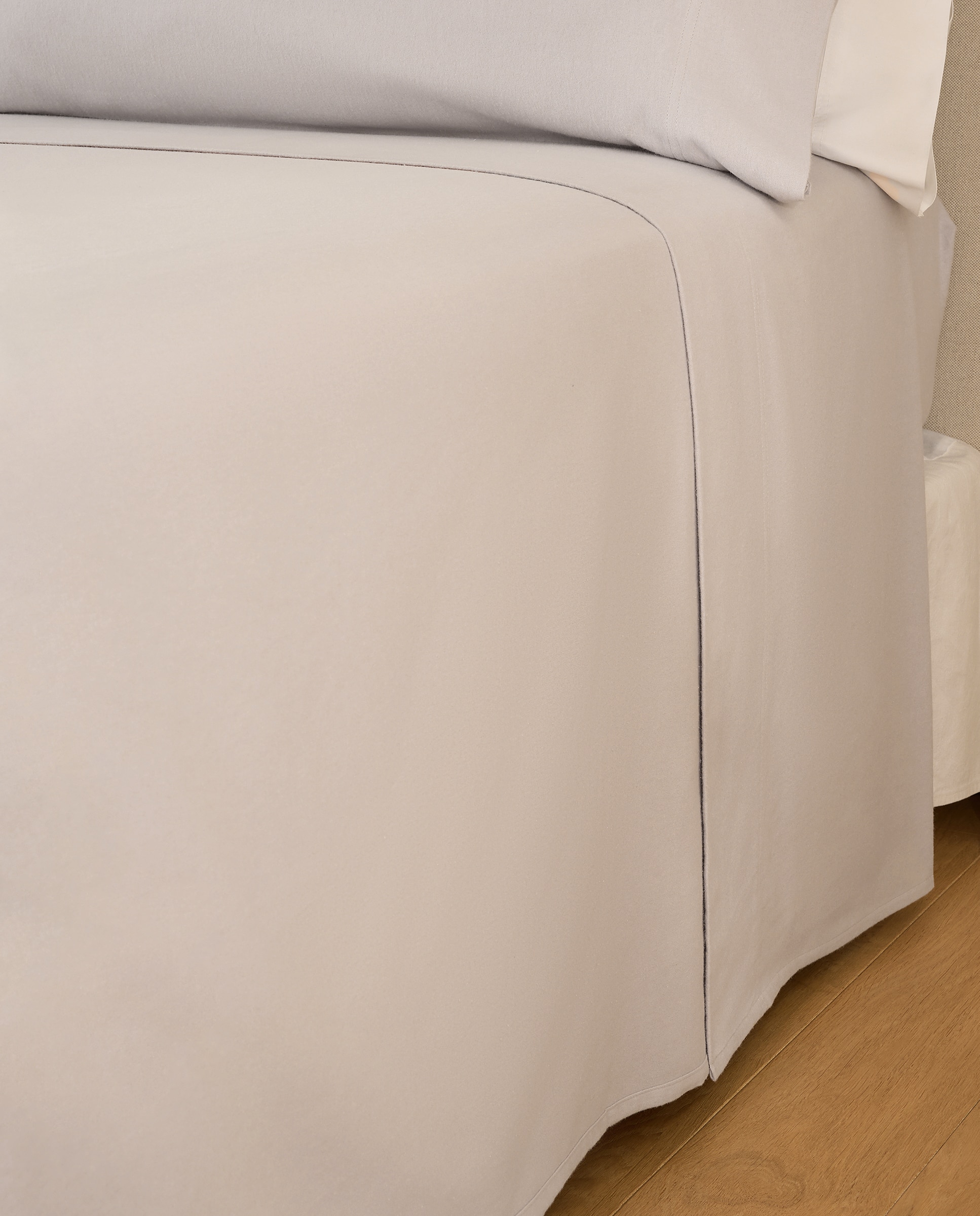 Juego de sábanas franela Everest - Gris Cama 90 cm Gris-2