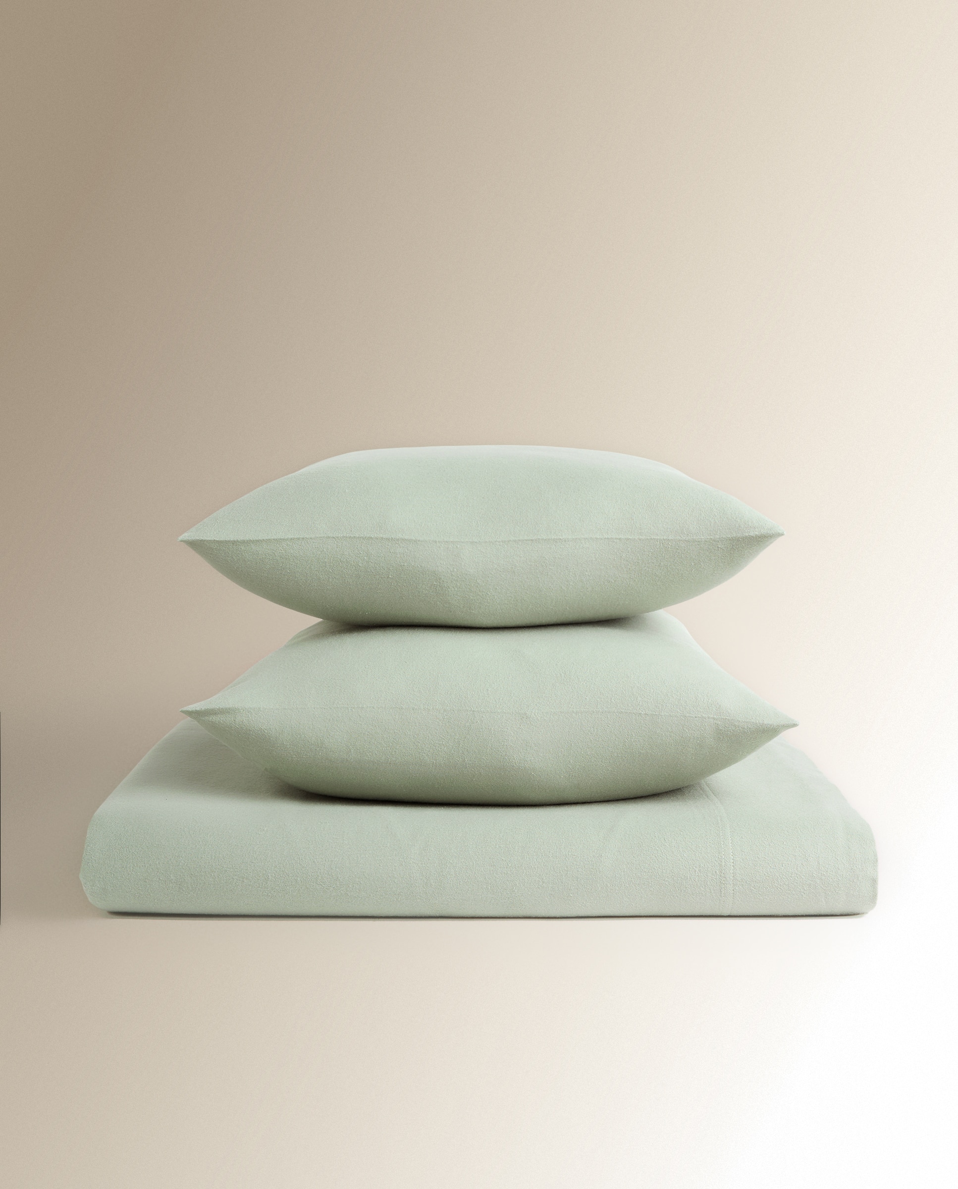 Juego de sábanas franela Everest - Verde Cama 90 cm Verde-5