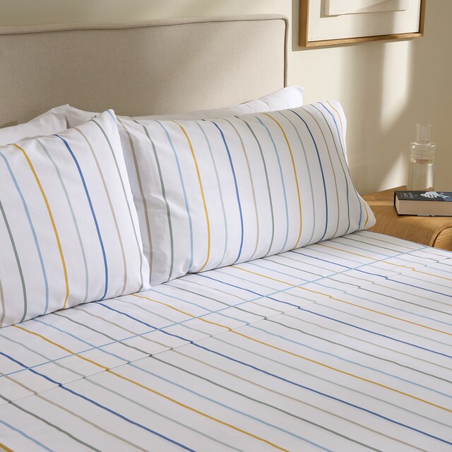 Imagen 0 de Juego de sábanas con bajera algodón Coen Basics El Corte Inglés