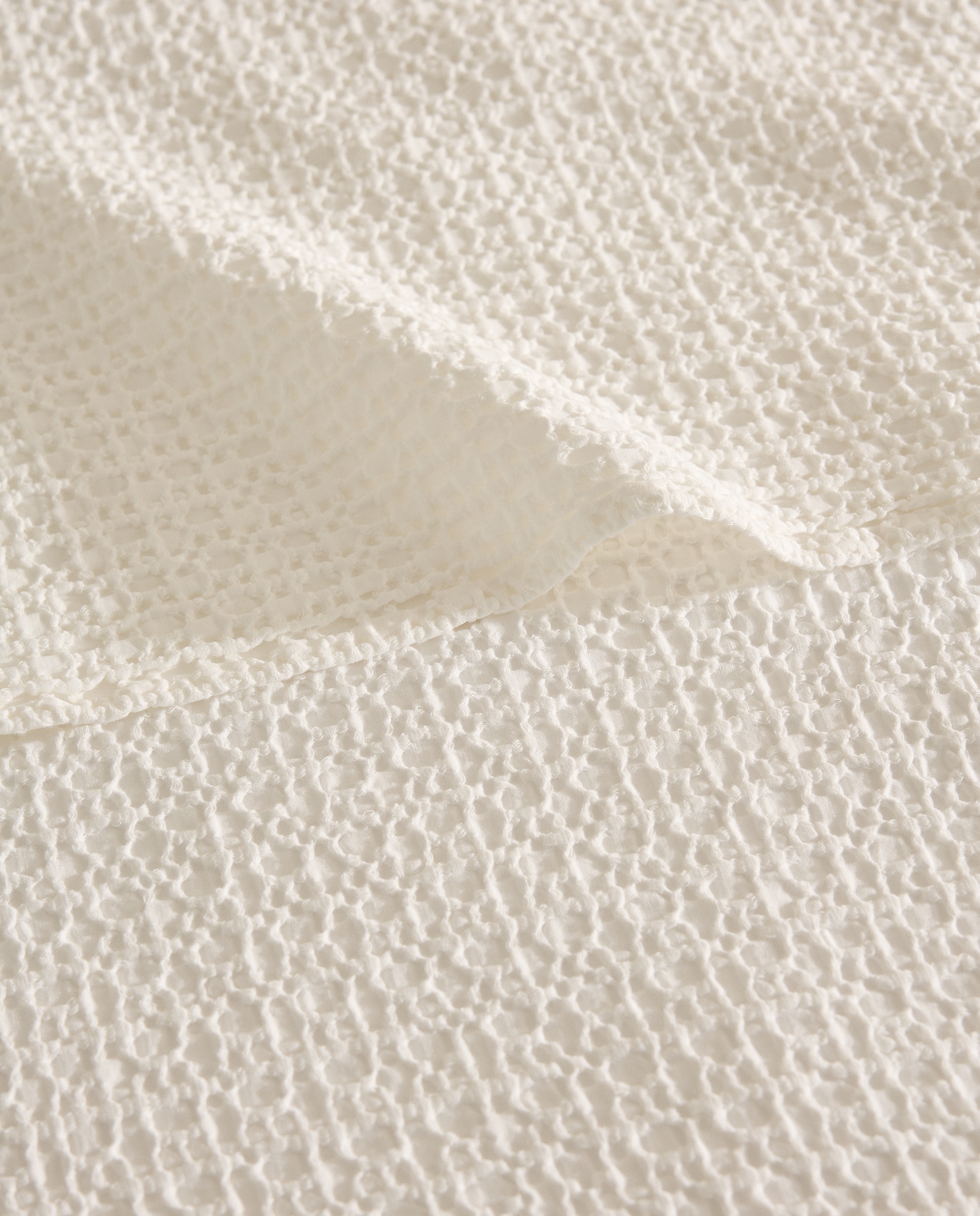 Colcha algodón Taylor - Blanco Cama 90 cm Blanco-3