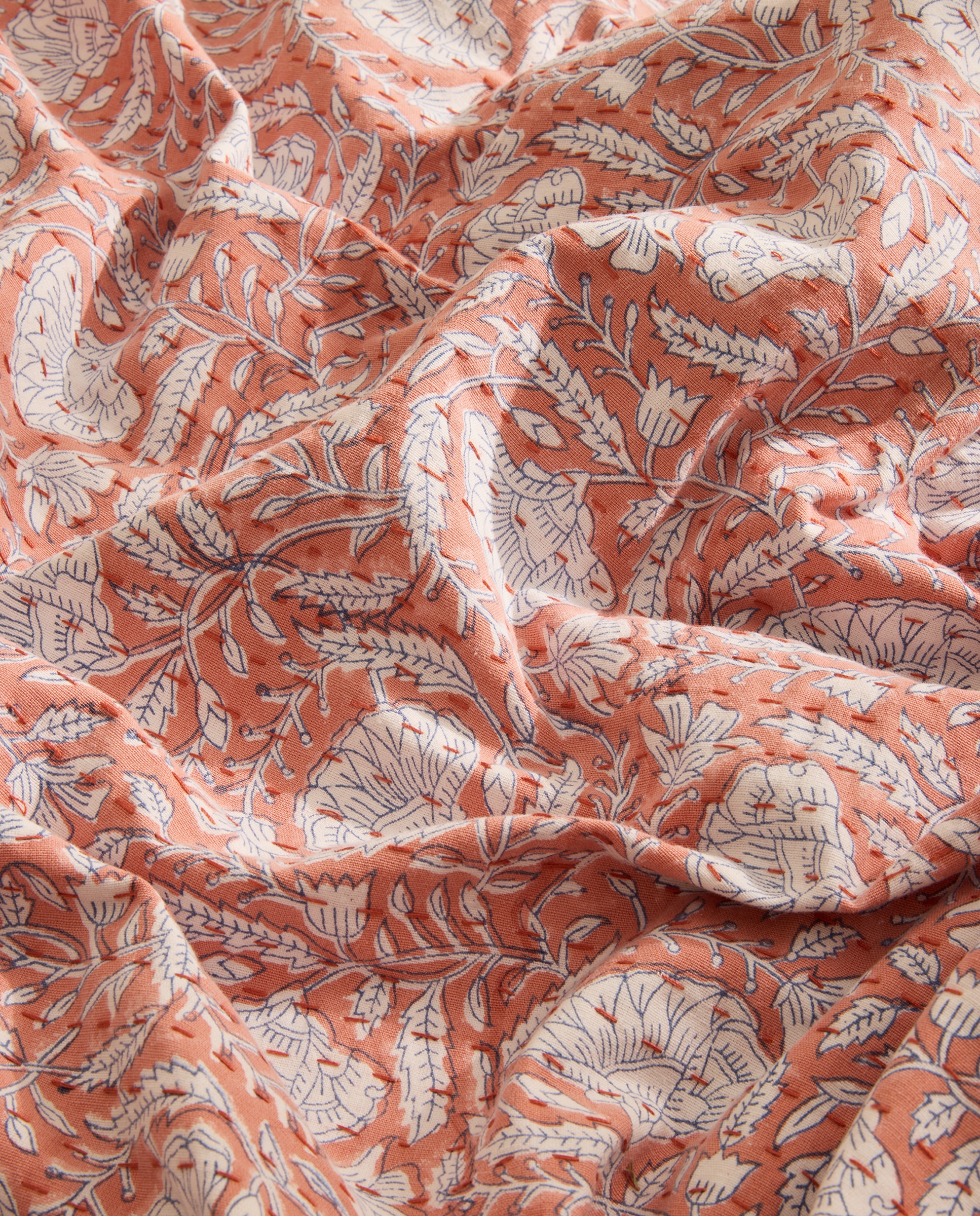 Colcha algodón Le Ciel - Coral Cama 90 cm Coral-3