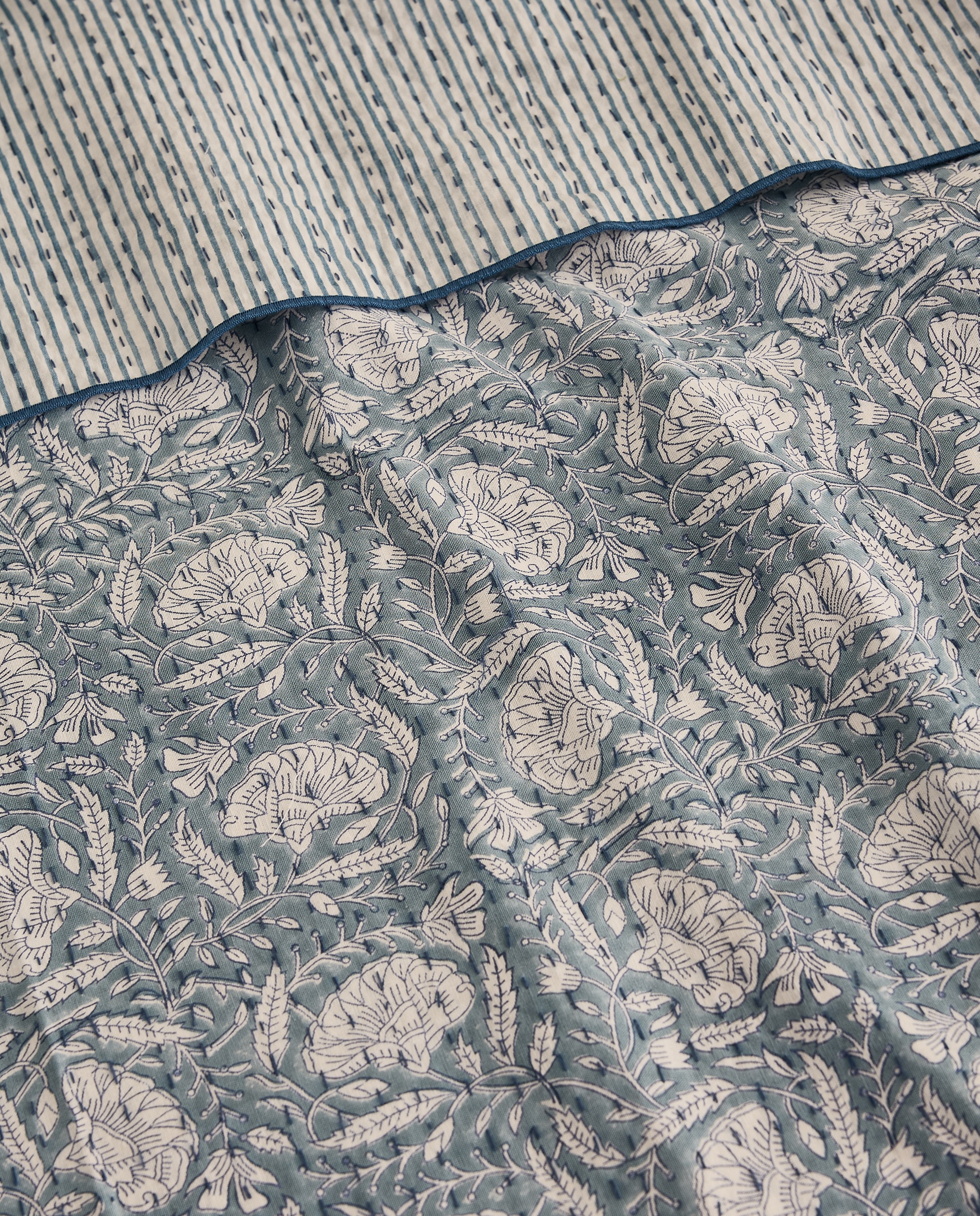 Colcha de Algodão Le Ciel Azul-3