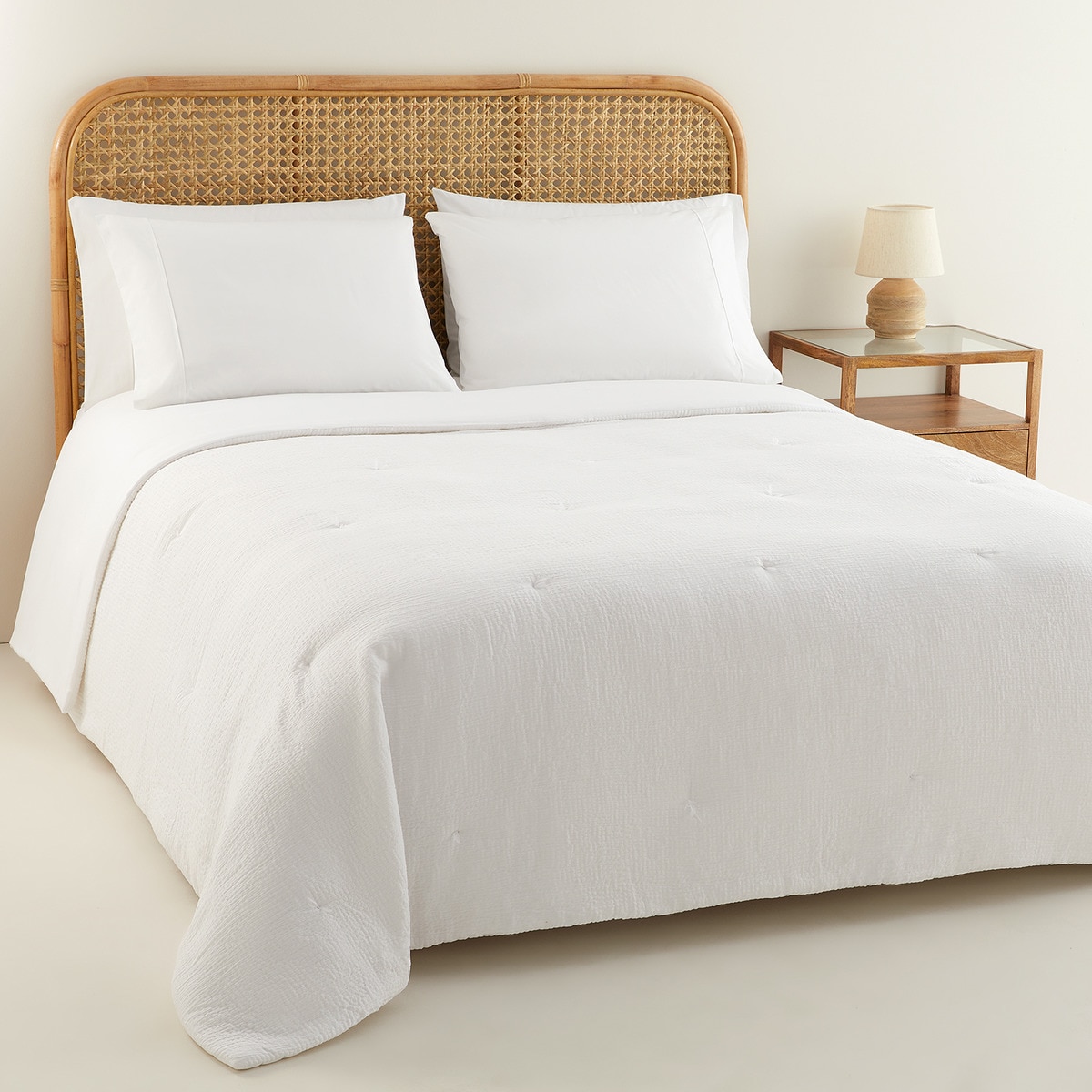 Edredón algodón Soma El Corte Inglés - Blanco Cama 90 cm Blanco-1
