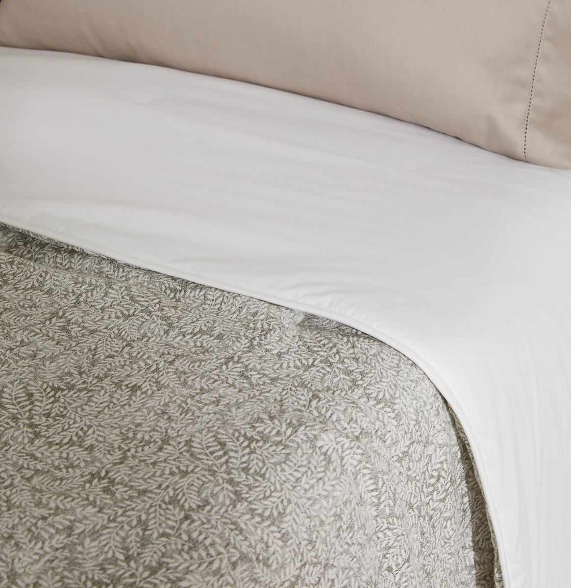 Edredón algodón Leda Verde-2