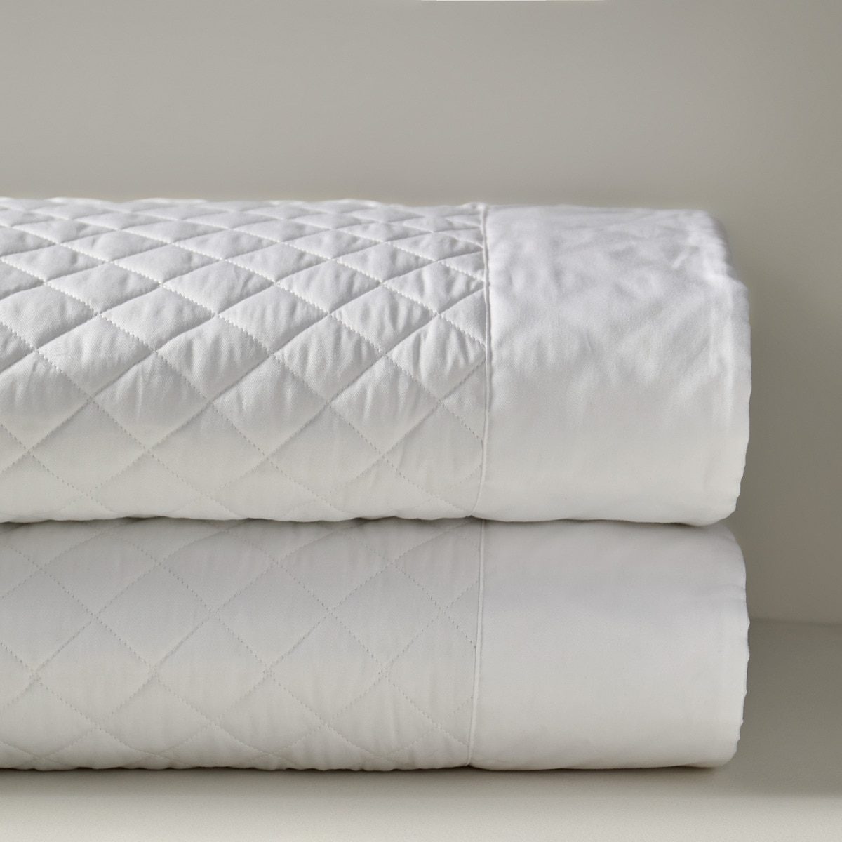 Edredón satén algodón Diamond El Corte Inglés - Blanco Cama 90 cm Blanco-4