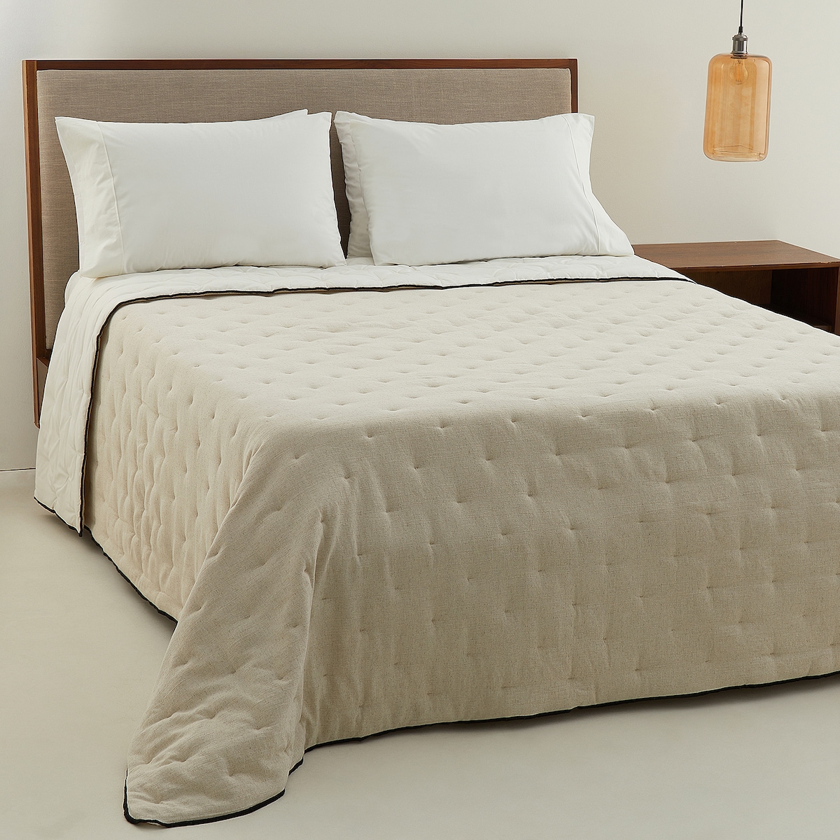 Edredão em Algodão e Linho Osma Room Linho-1
