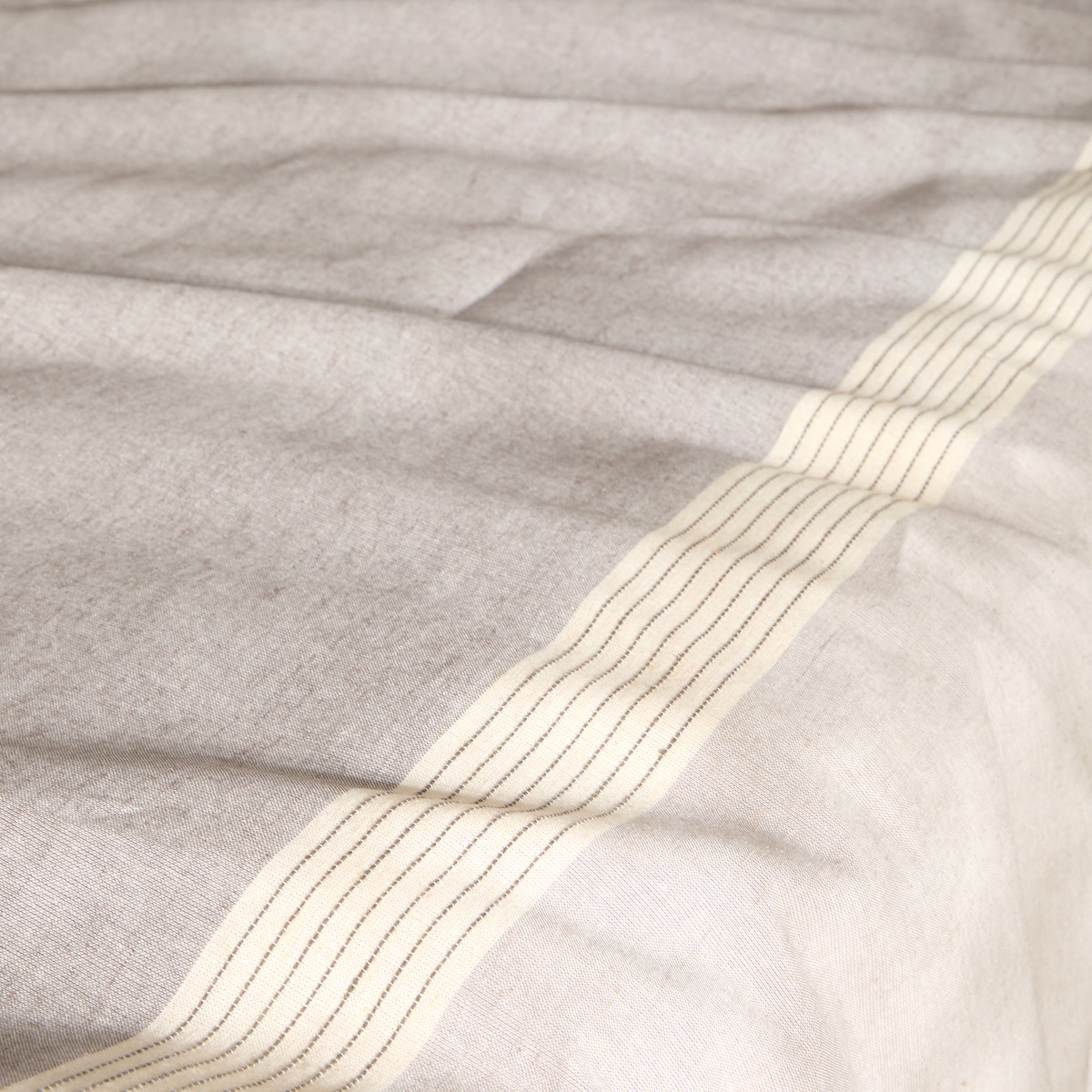 Edredón algodón y lino Rainer Room - El Corte Inglés Gris-3