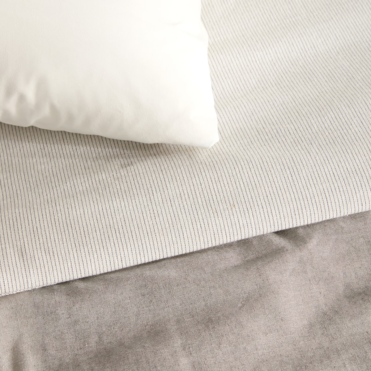 Edredón algodón y lino Rainer Room - El Corte Inglés Gris-4