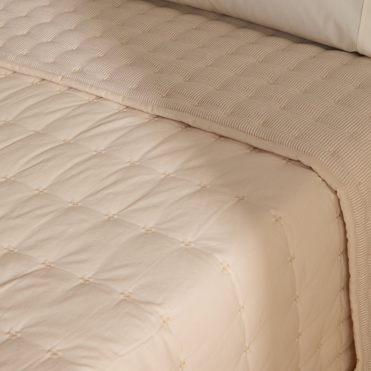 Edredón algodón Hank Beige-2