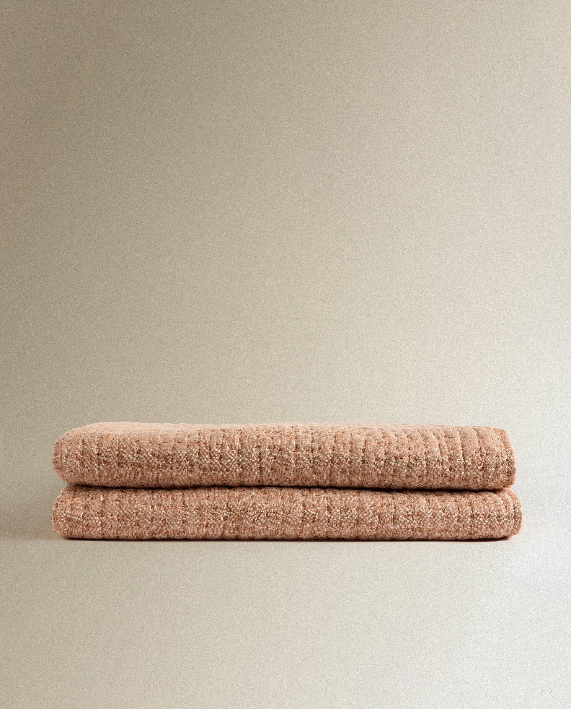 Edredón algodón Handa - Azul Cama 180 cm Rosa-4