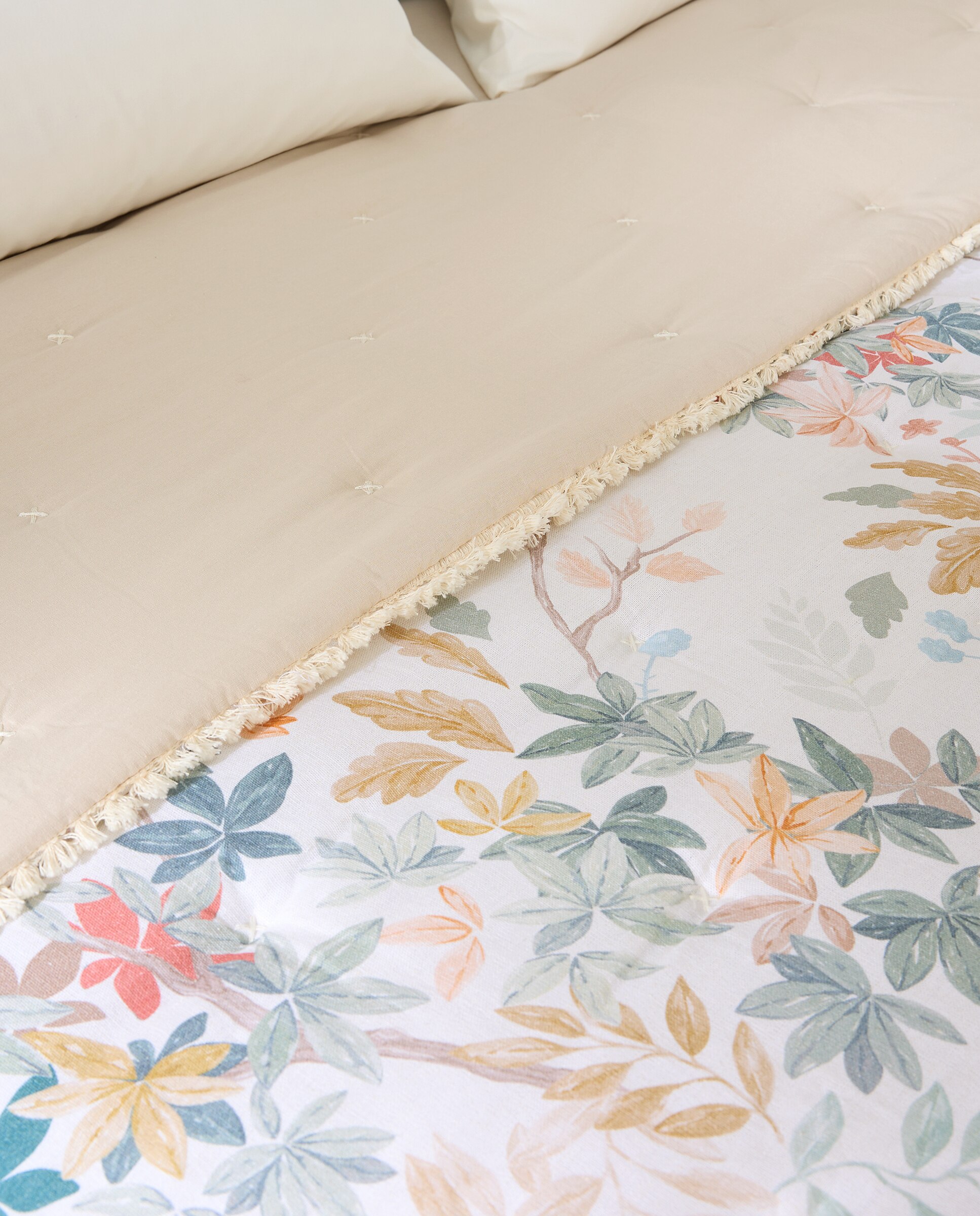 Edredão de linho e viscose Oak Multicolor-2