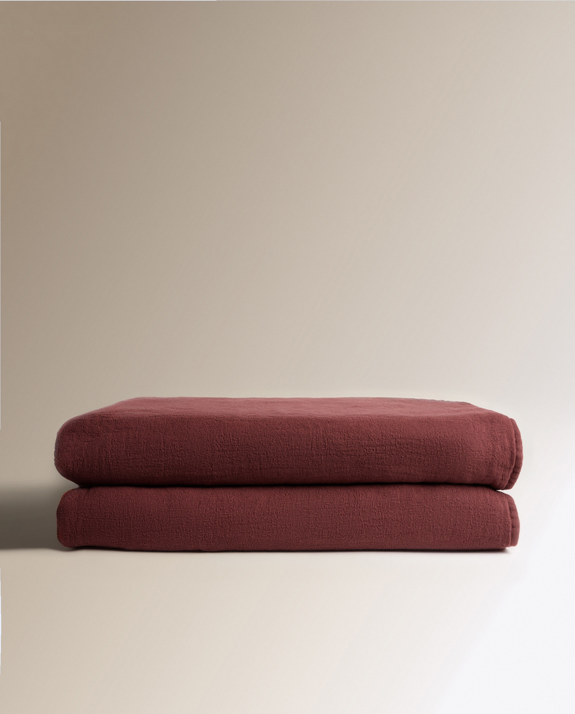 Imagen 4 de Edredón algodón Marlow - Granate Cama 90 cm Granate
