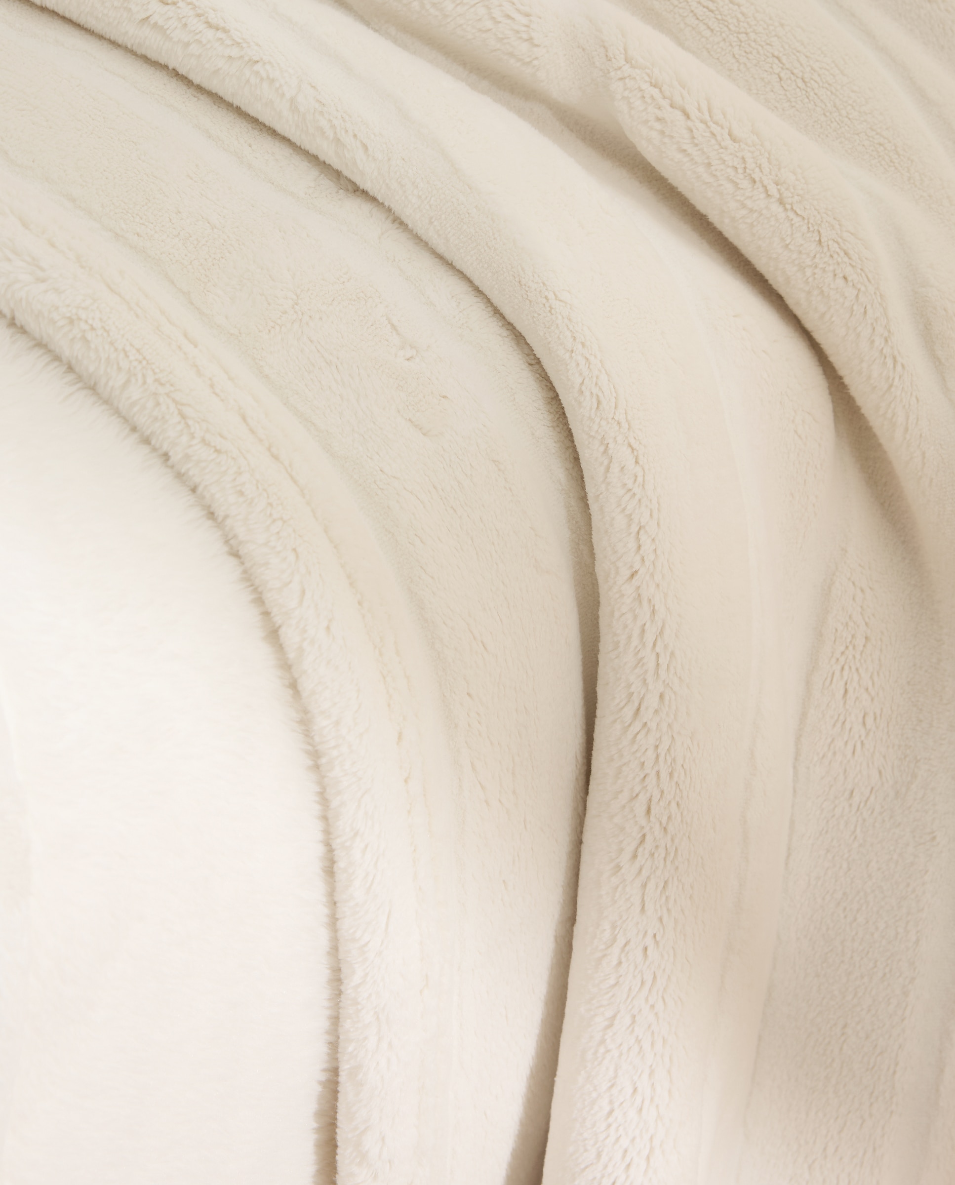 Manta decorativa Odell - Blanco 140 x 190 cm Blanco-3