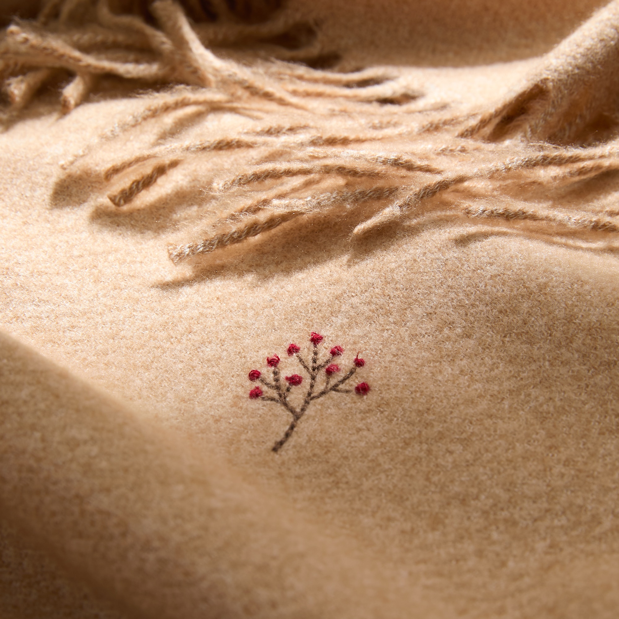 Manta Decorativa Josie Bege-3