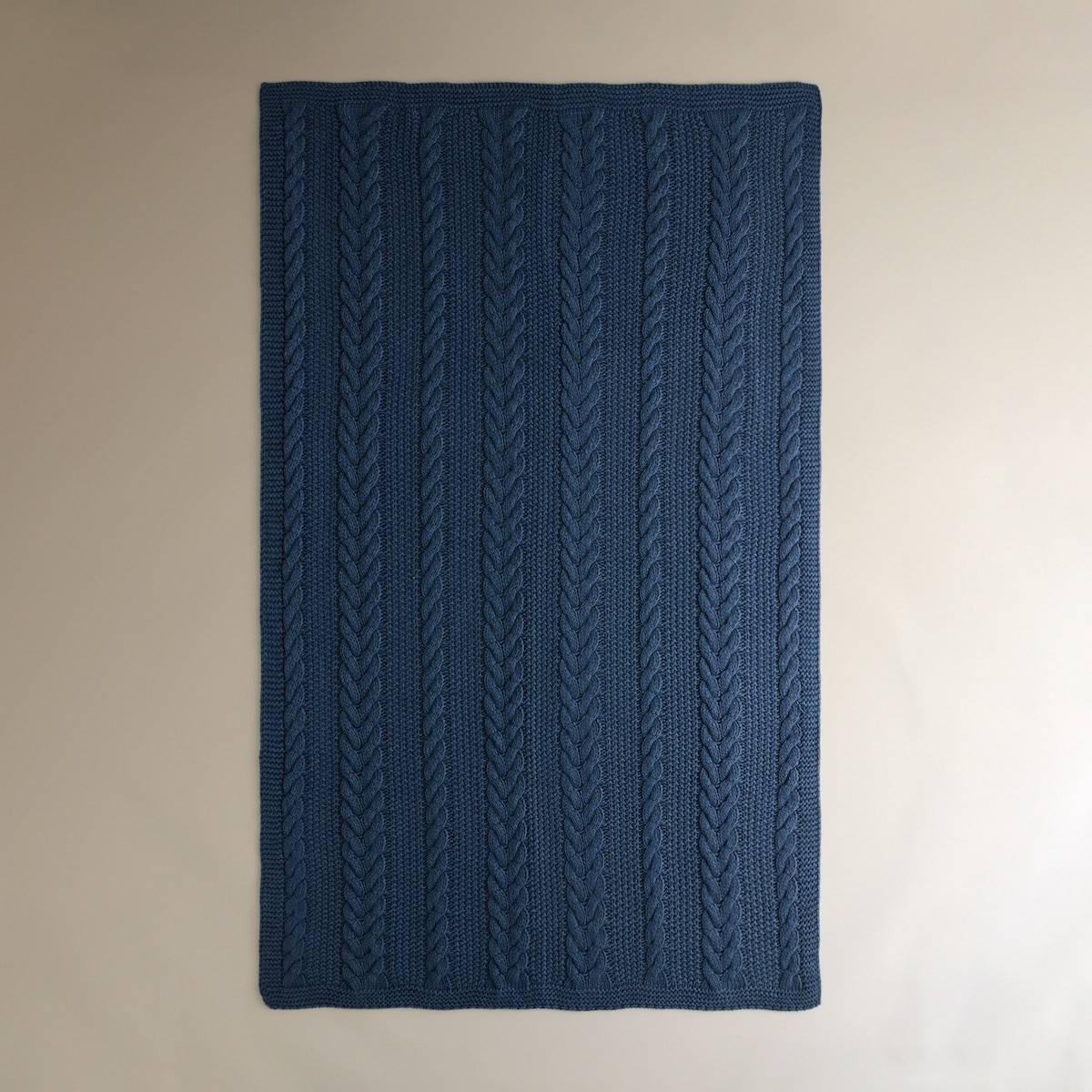 Manta decorativa Orquídea Azul-4