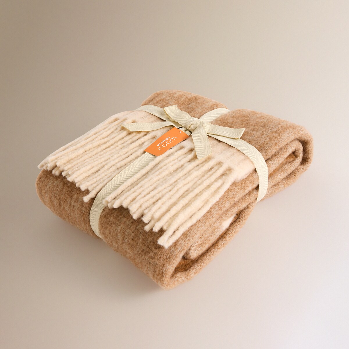 Manta Decorativa Zac Bege-5