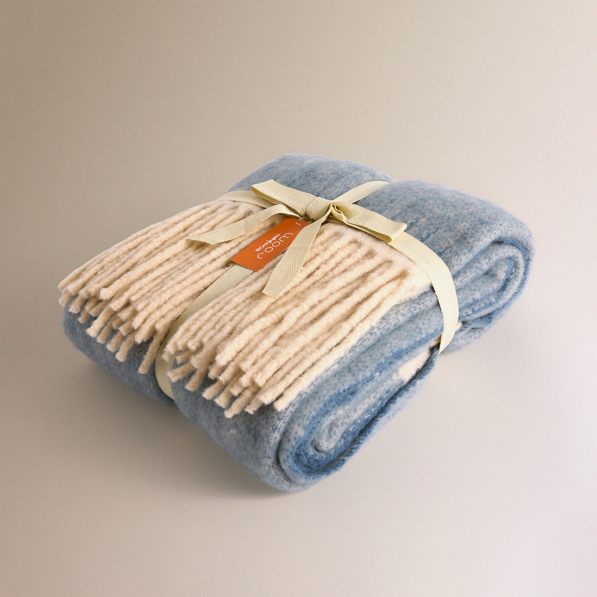 Manta Decorativa Zac Cinzento-5